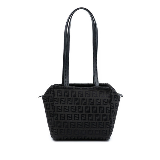 Fendi Mini Zucchino Canvas Handbag