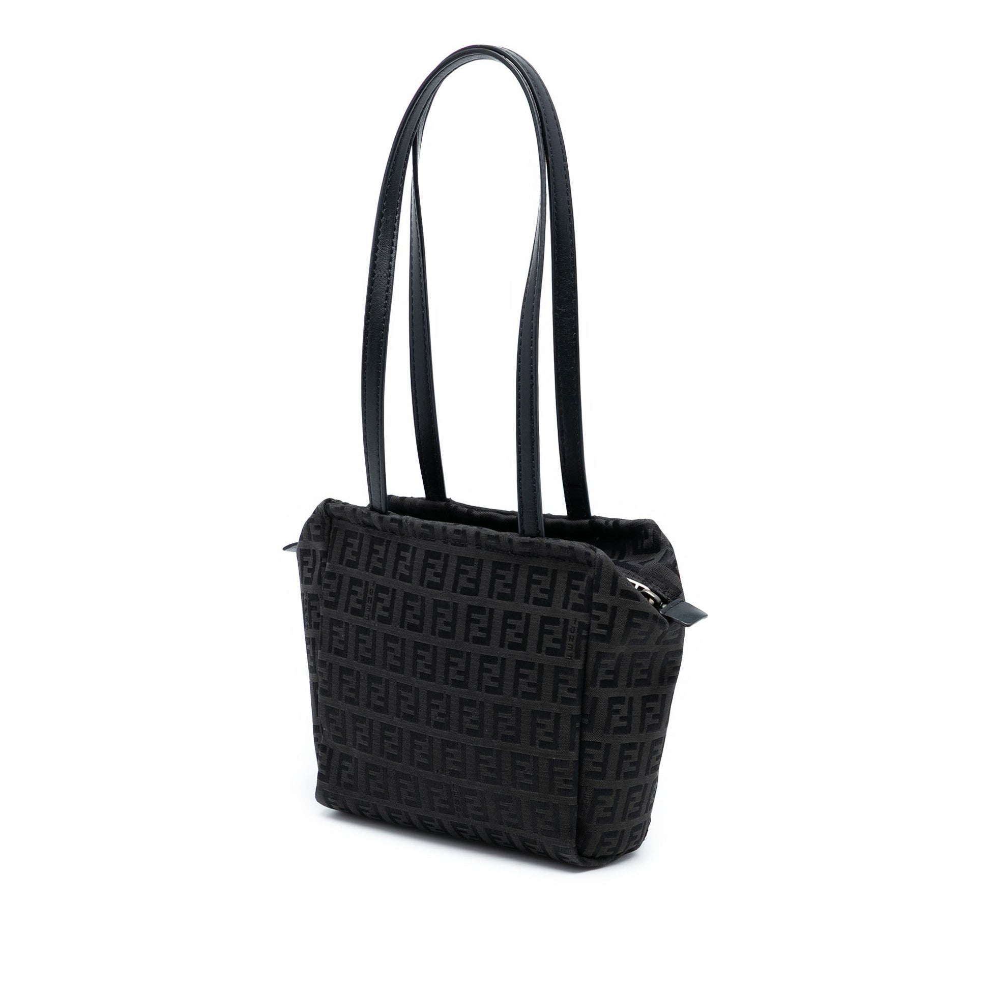 Fendi Mini Zucchino Canvas Handbag