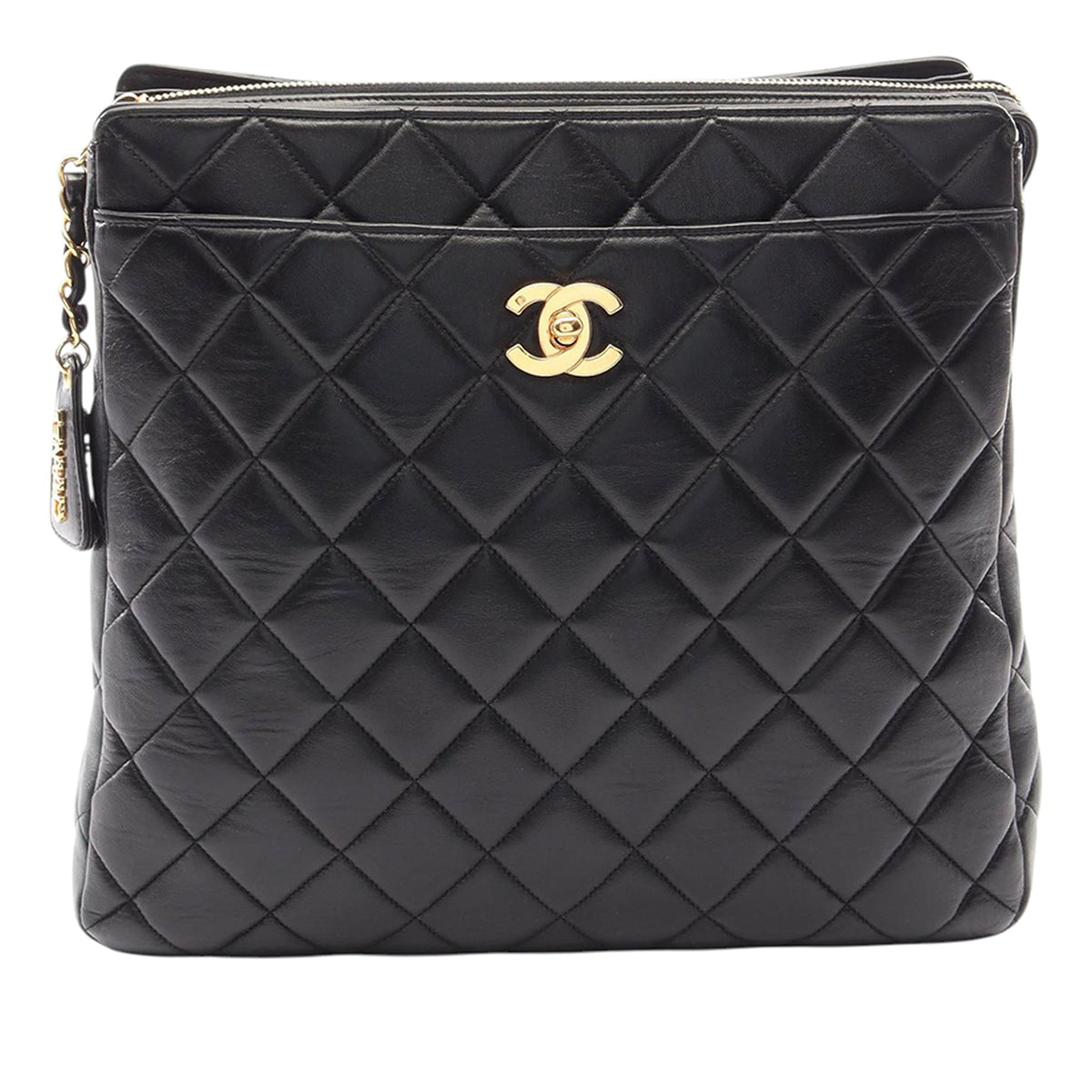 Chanel CC Quilted Lambskin Backpack