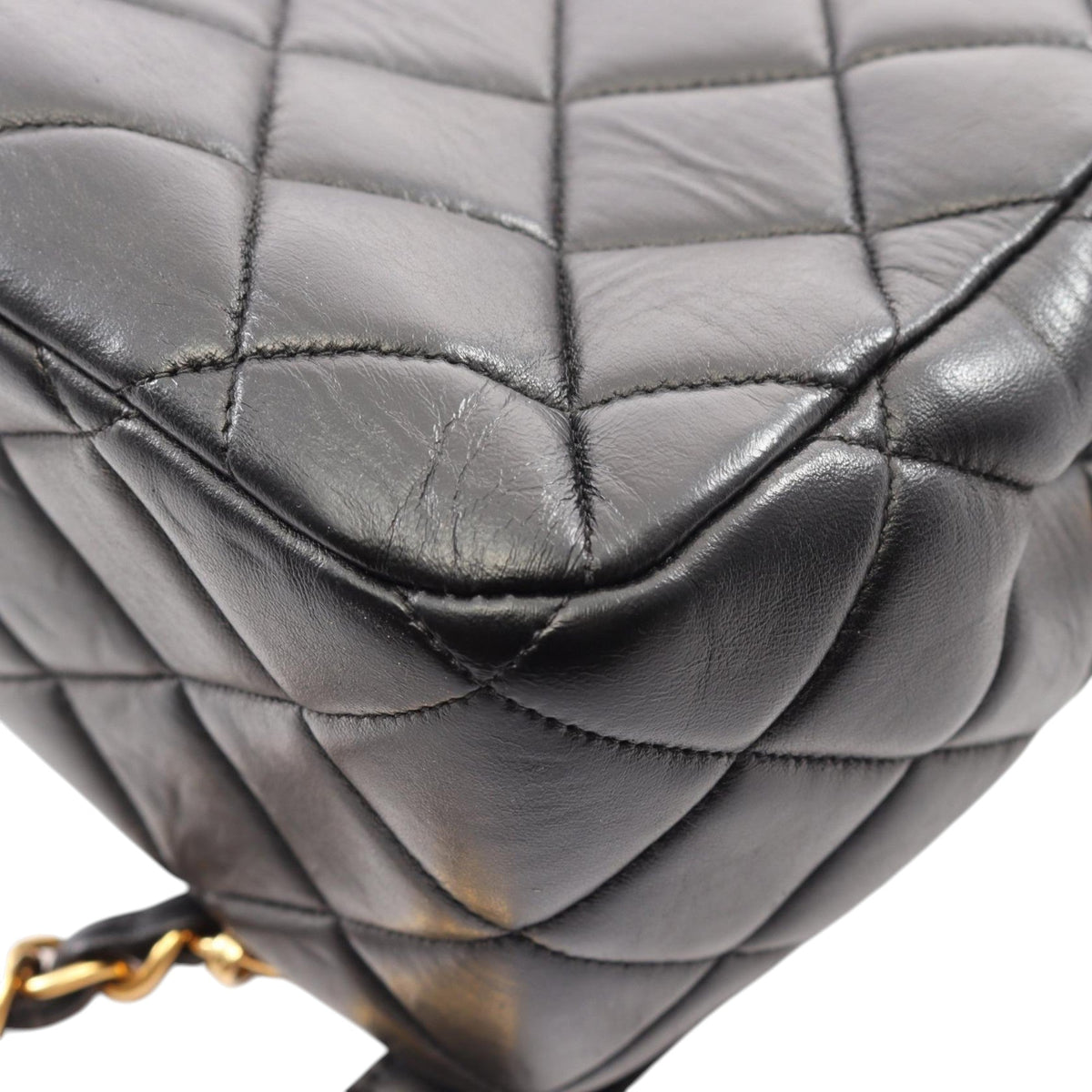 Chanel CC Quilted Lambskin Backpack