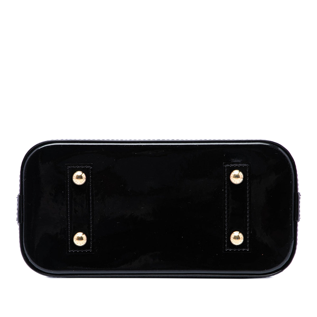 Louis Vuitton Monogram Vernis Alma BB — Black