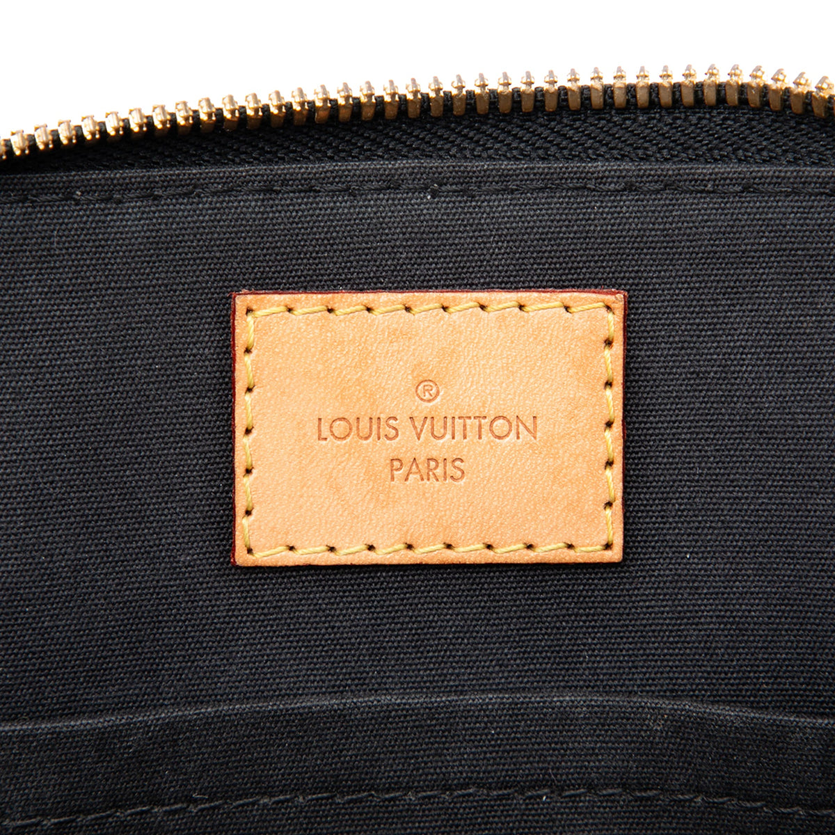 Louis Vuitton Monogram Vernis Alma BB — Black