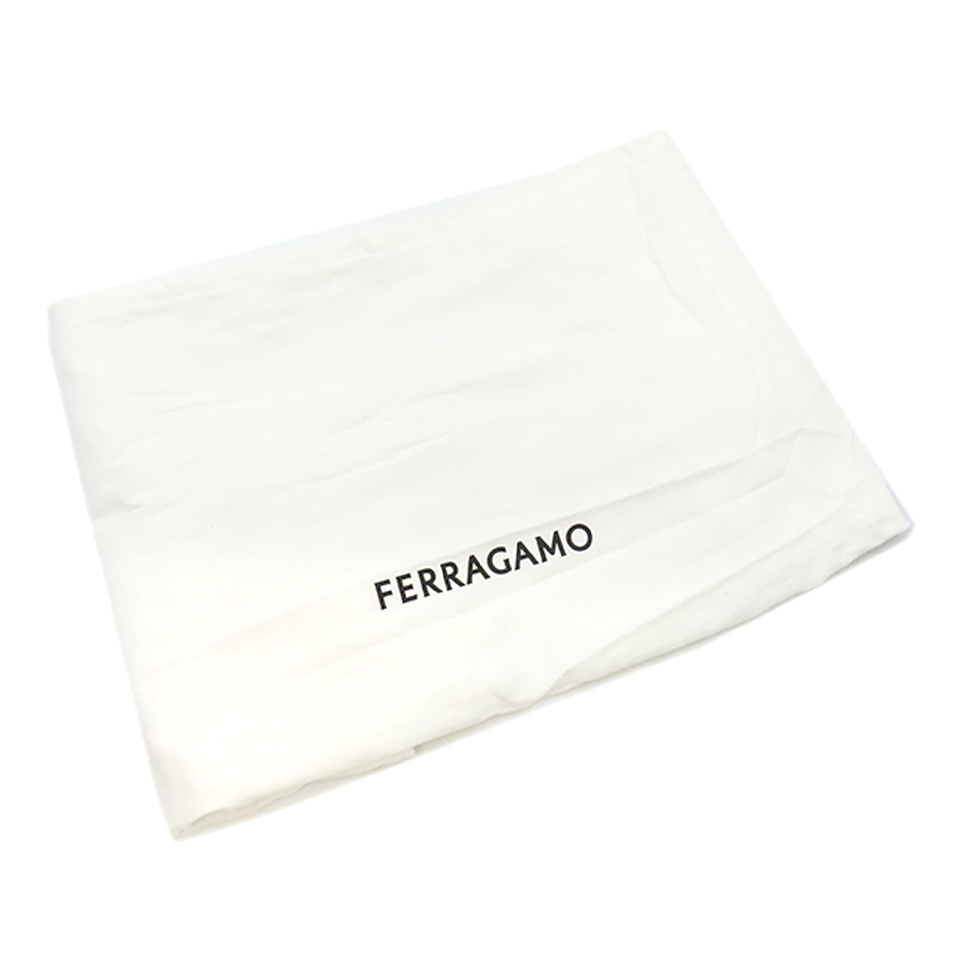 Ferragamo Canvas Embossed Logo Signature Tote