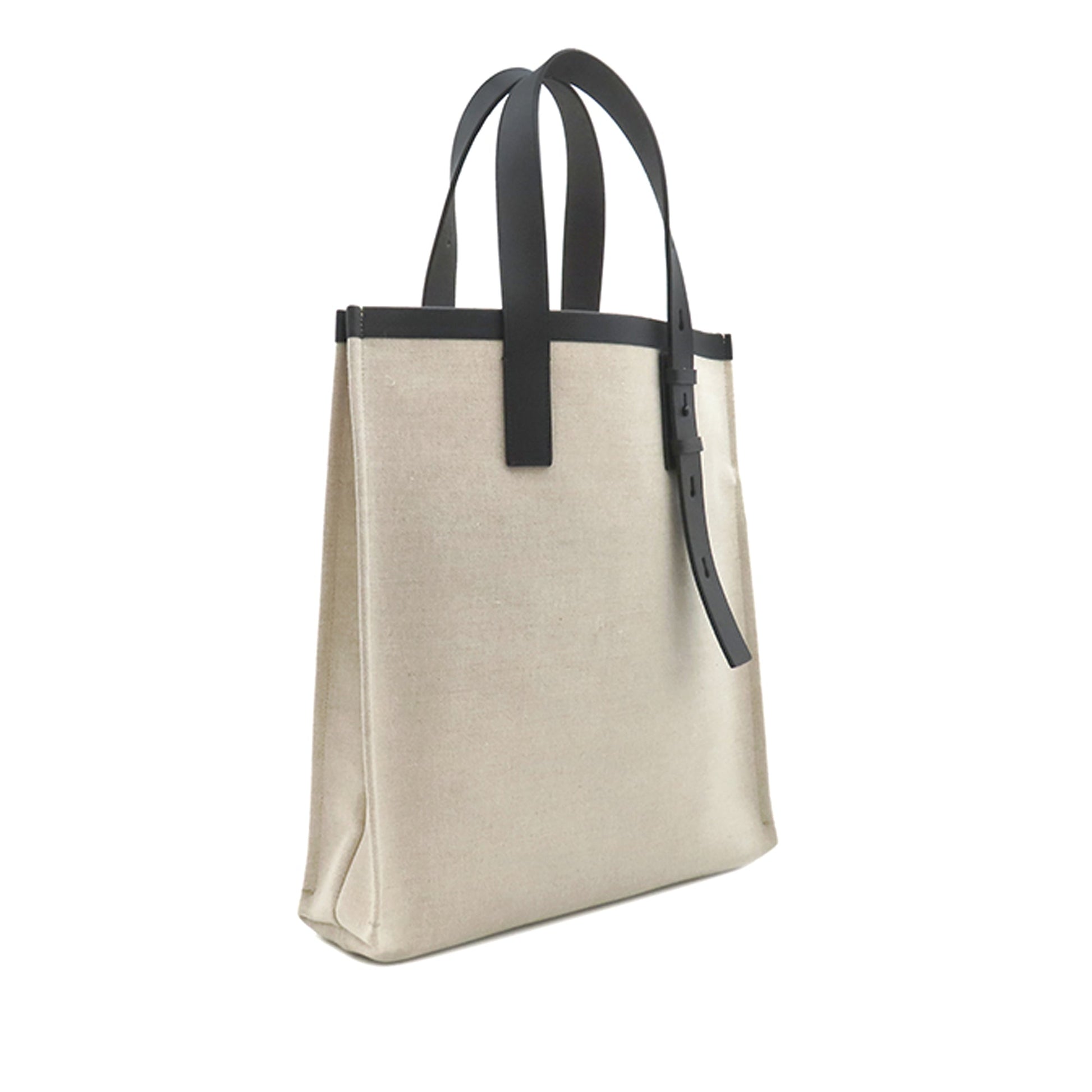 Ferragamo Canvas Embossed Logo Signature Tote