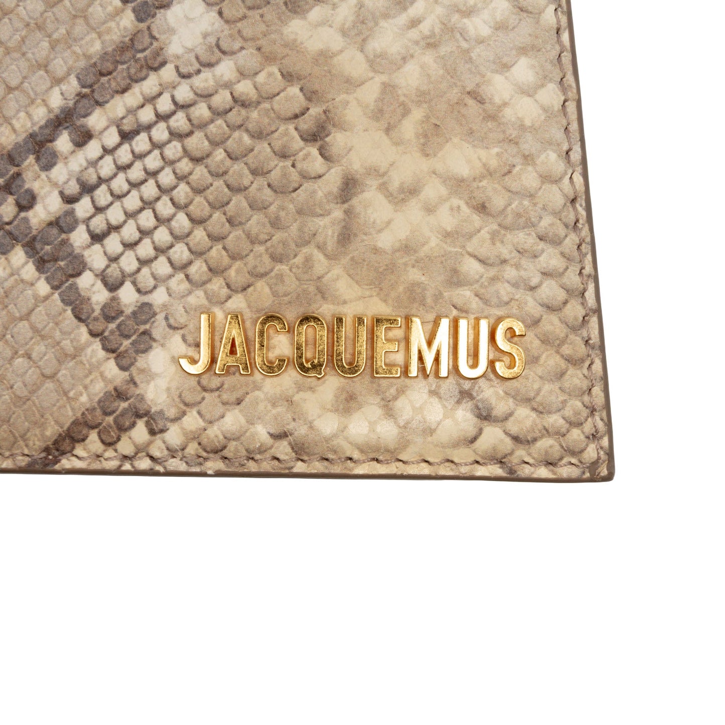 Jacquemus Snake Embossed Leather Le Chiquito Moyen Satchel