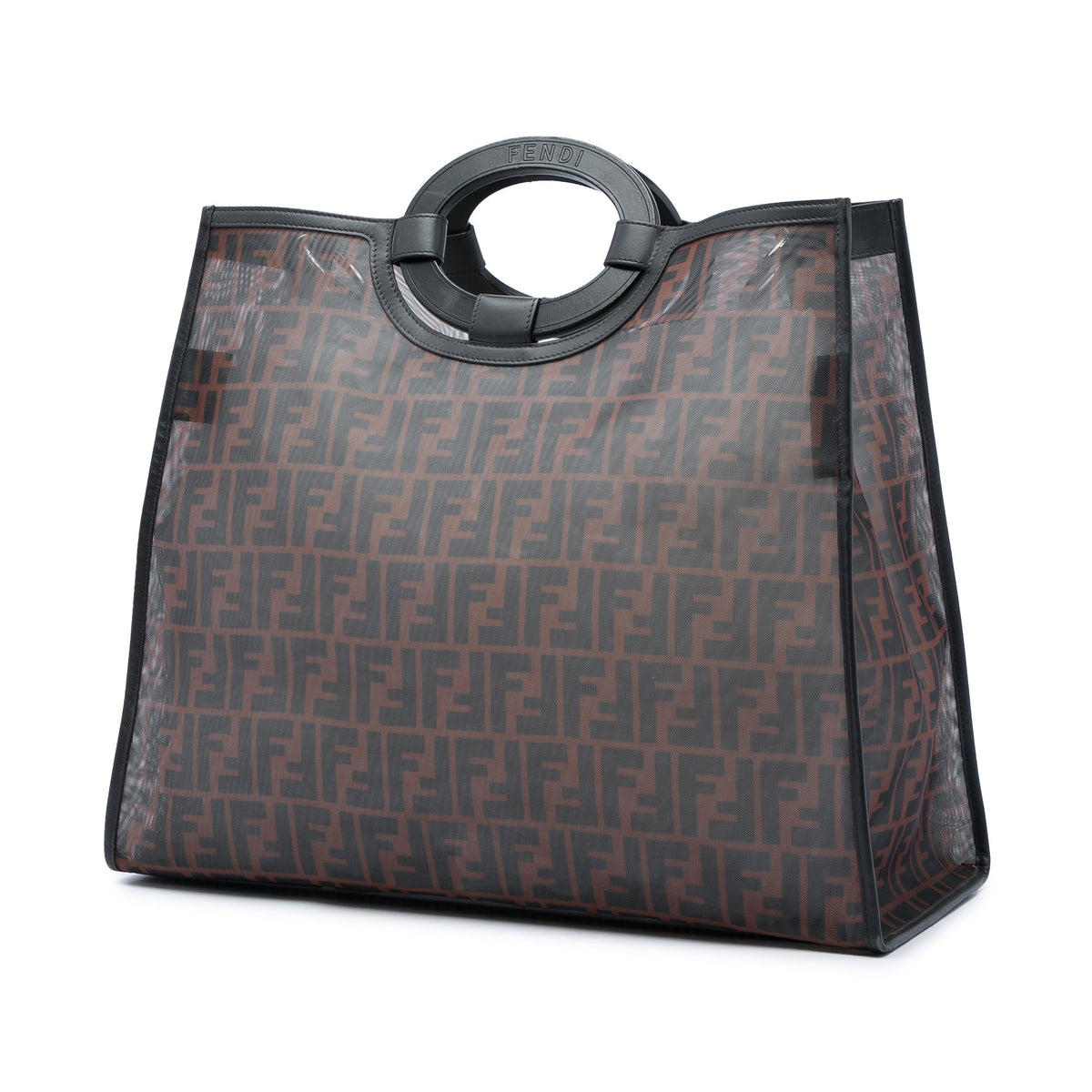 Fendi Large FF 1974 Mesh Runaway Shopper Tote