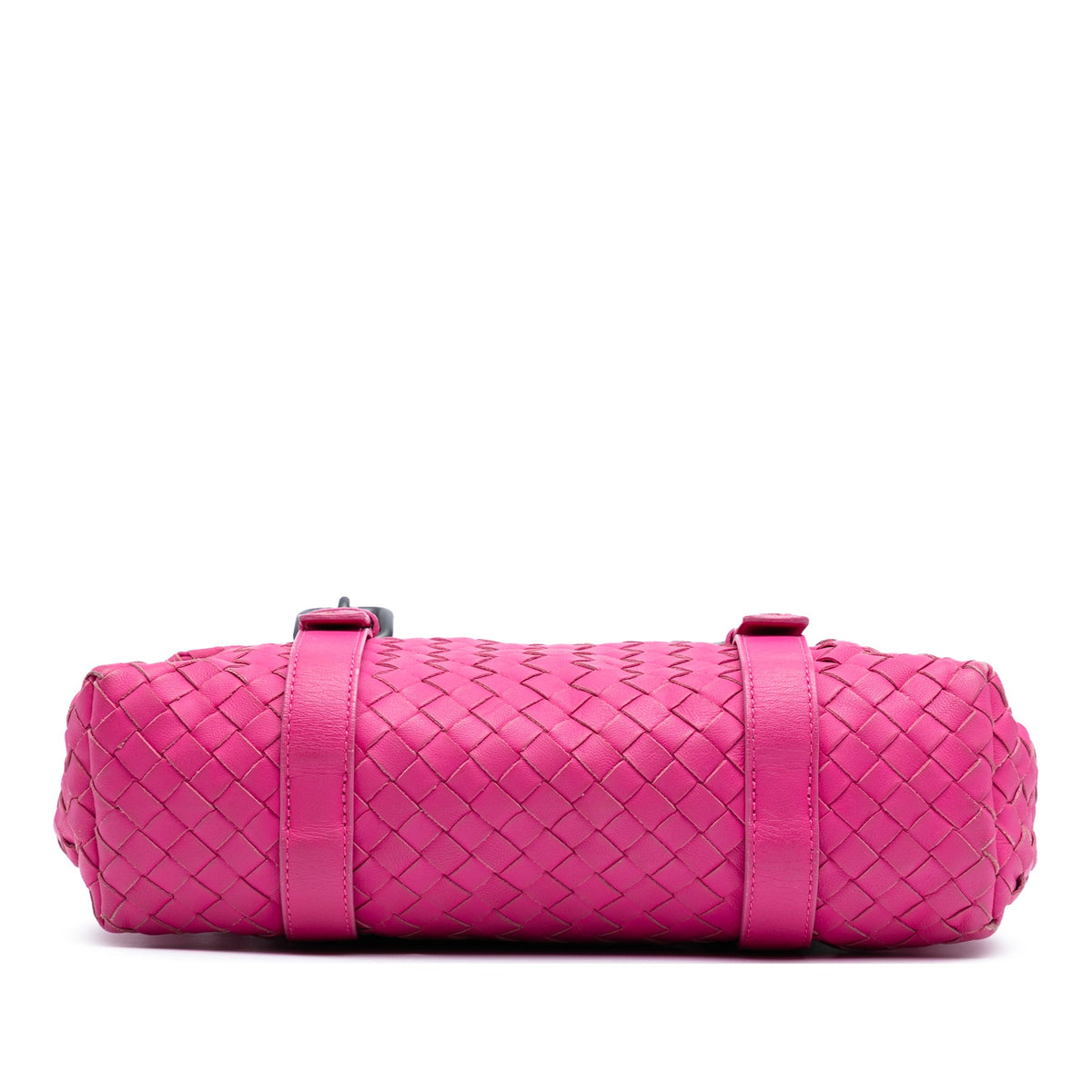 Bottega Veneta Nappa Intrecciato Flap Satchel