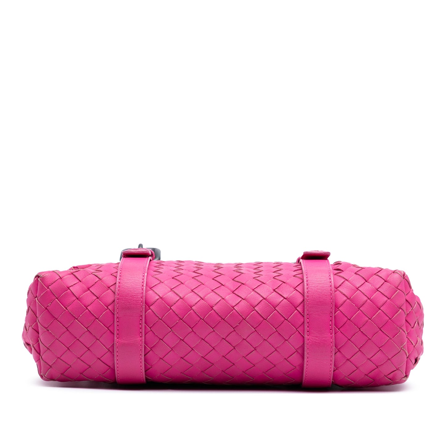 Bottega Veneta Nappa Intrecciato Flap Satchel