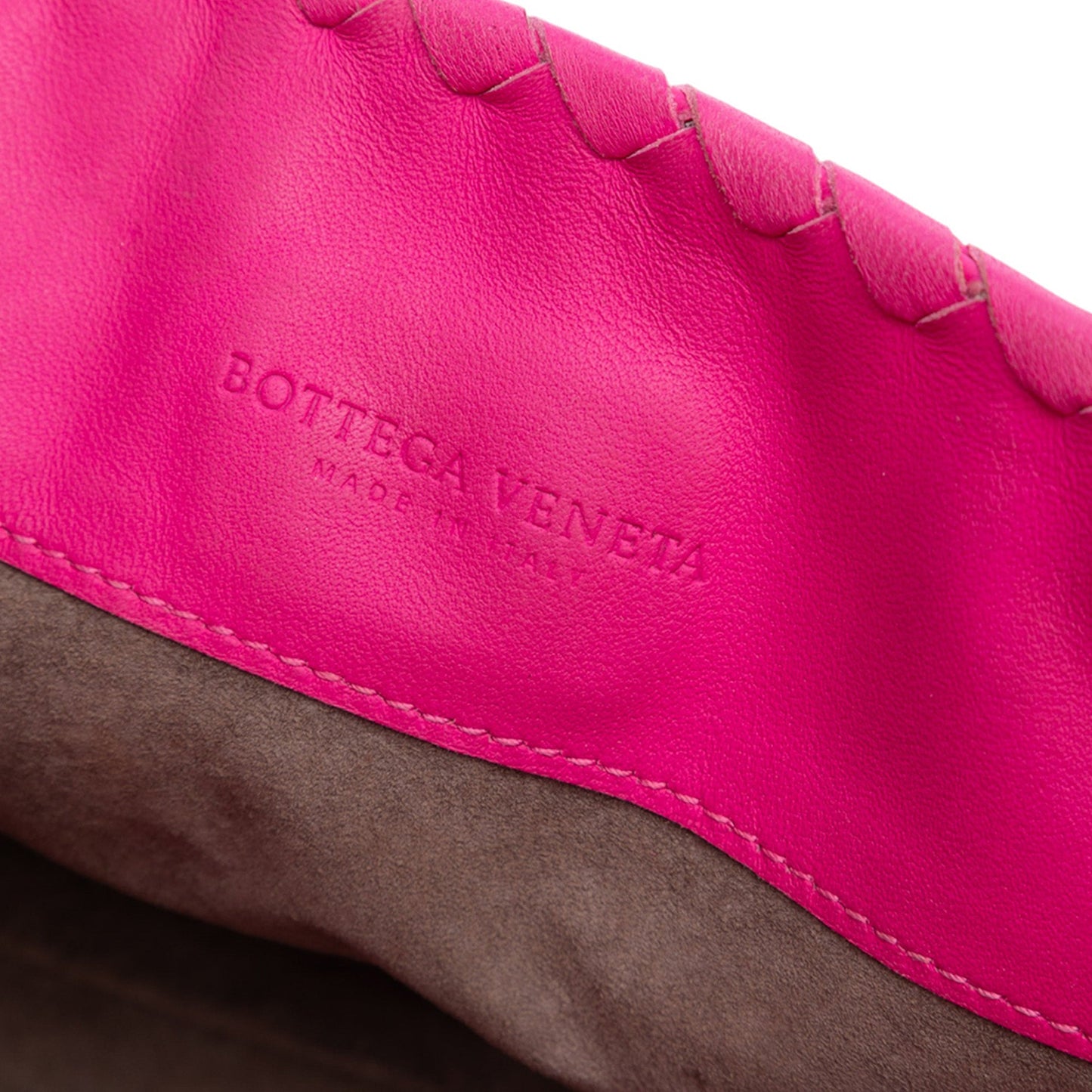 Bottega Veneta Nappa Intrecciato Flap Satchel