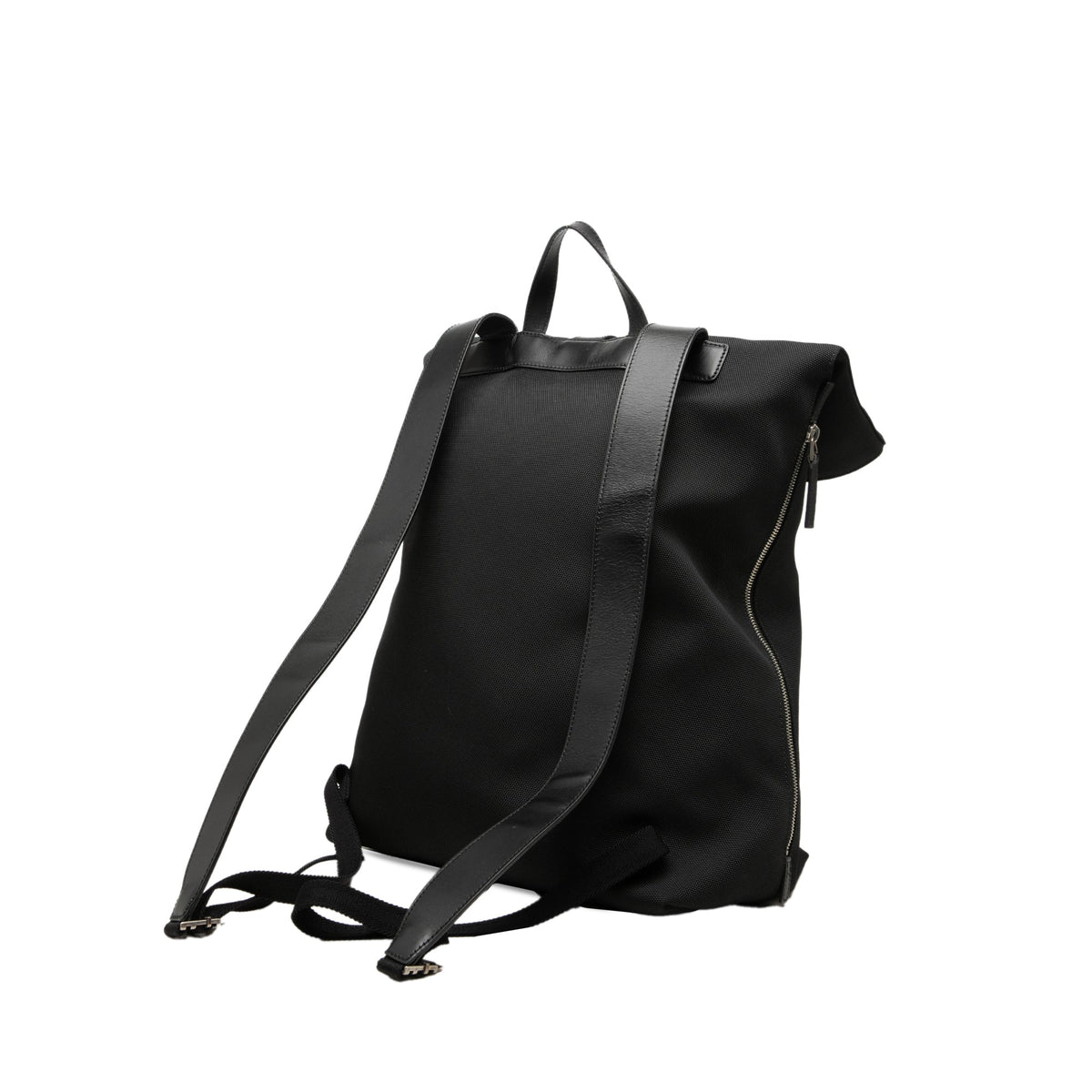 Gucci Canvas Techno Web Fold Over Backpack