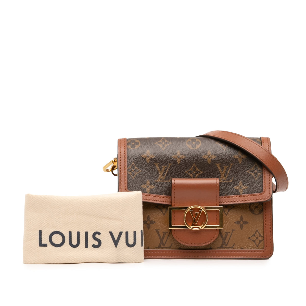 Louis Vuitton Monogram Reverse Mini Dauphine