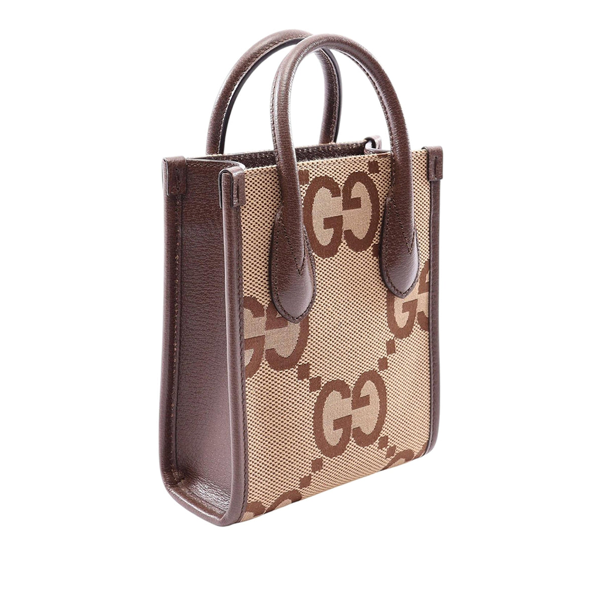 Gucci Mini Jumbo GG Canvas Web Satchel