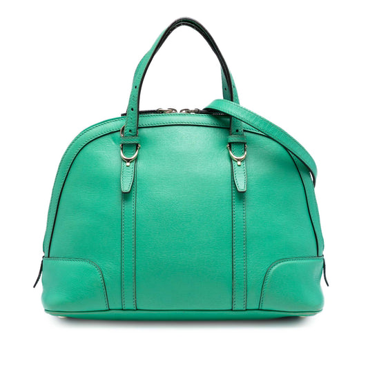 Gucci Small Leather Nice Dome Satchel