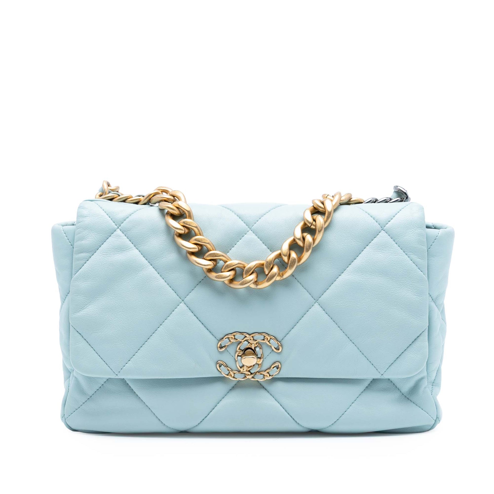 Chanel Large Lambskin 19 Flap