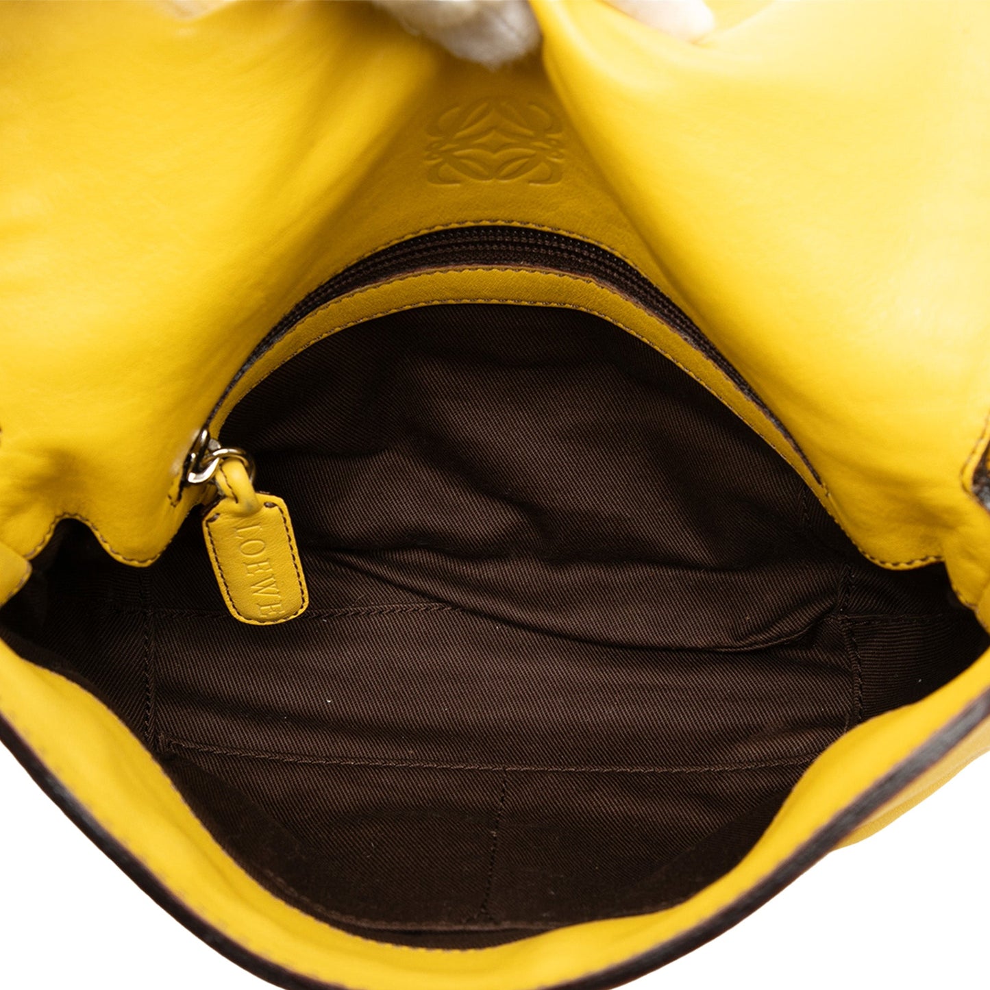 LOEWE Leather Logo Shoulder Bag