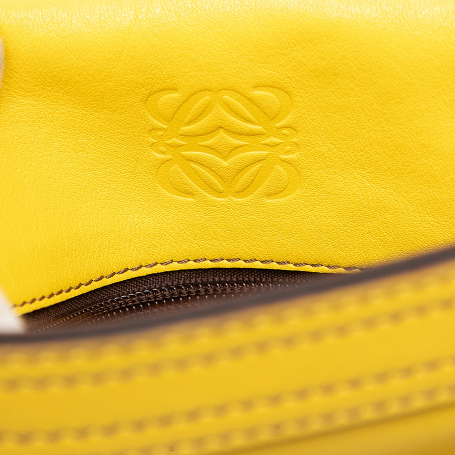 LOEWE Leather Logo Shoulder Bag