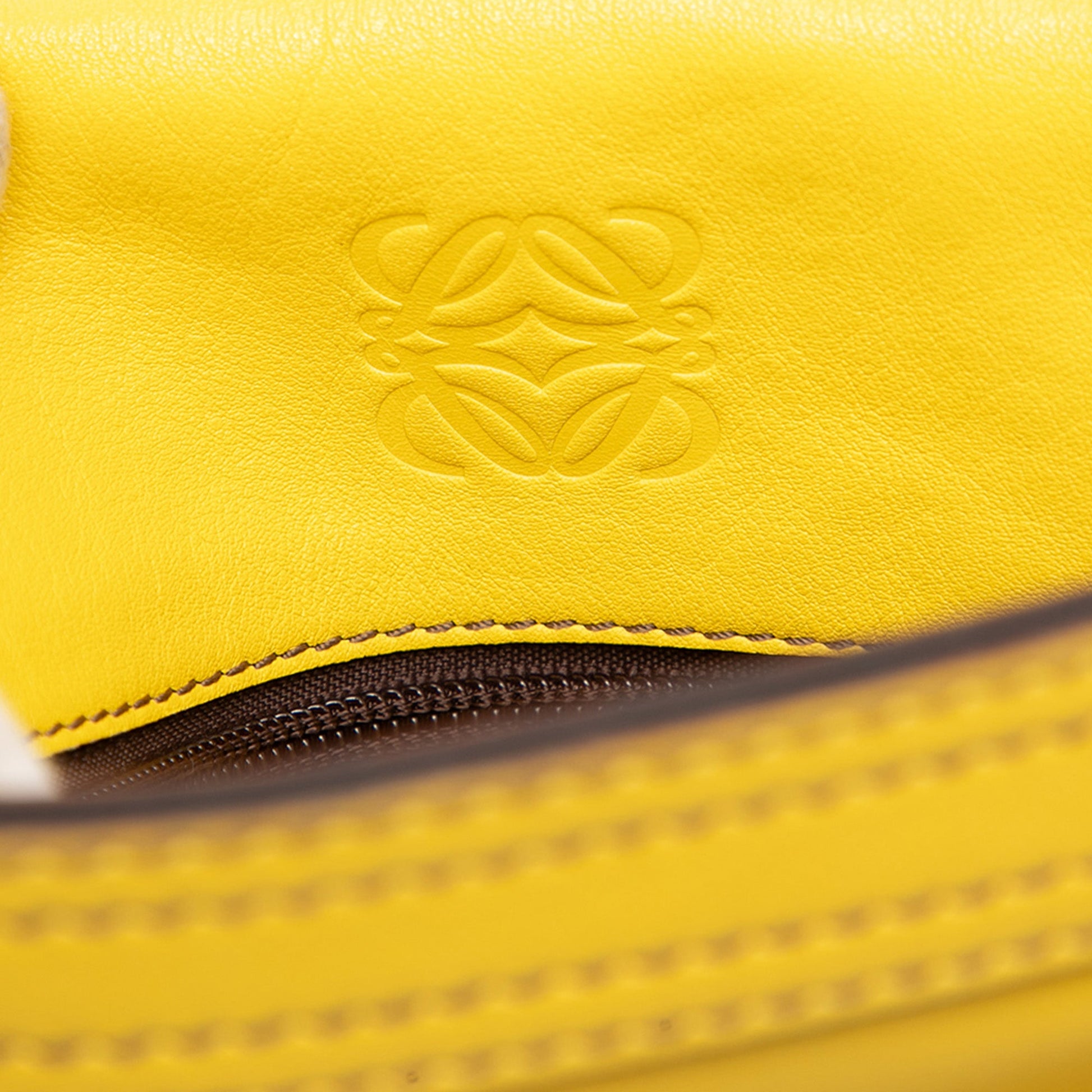 LOEWE Leather Logo Shoulder Bag