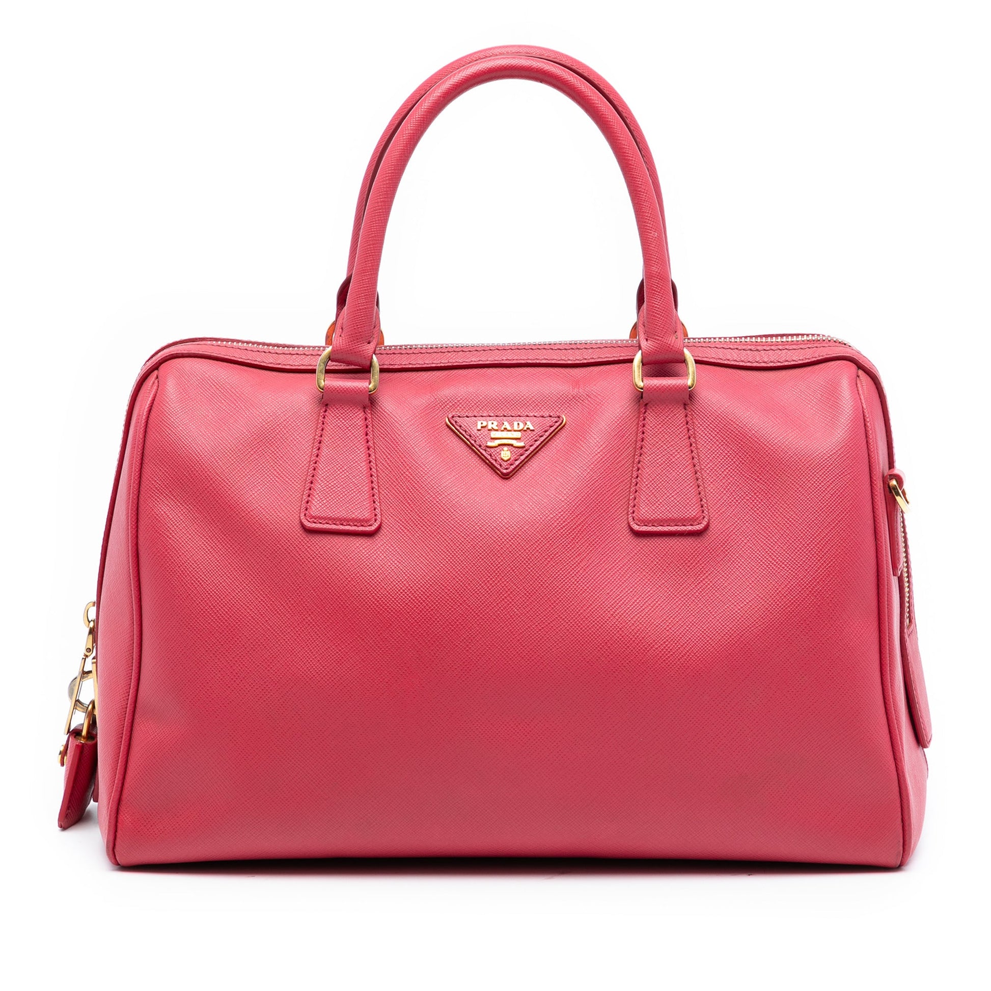 Prada Saffiano Lux Convertible Bowler Bag
