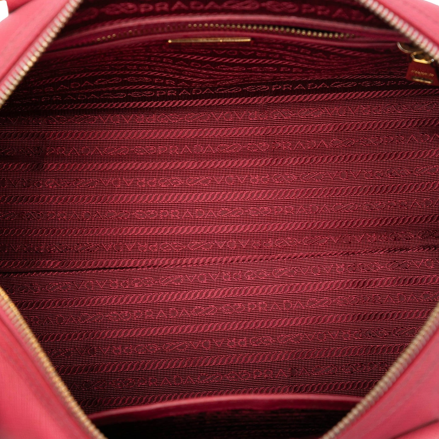 Prada Saffiano Lux Convertible Bowler Bag