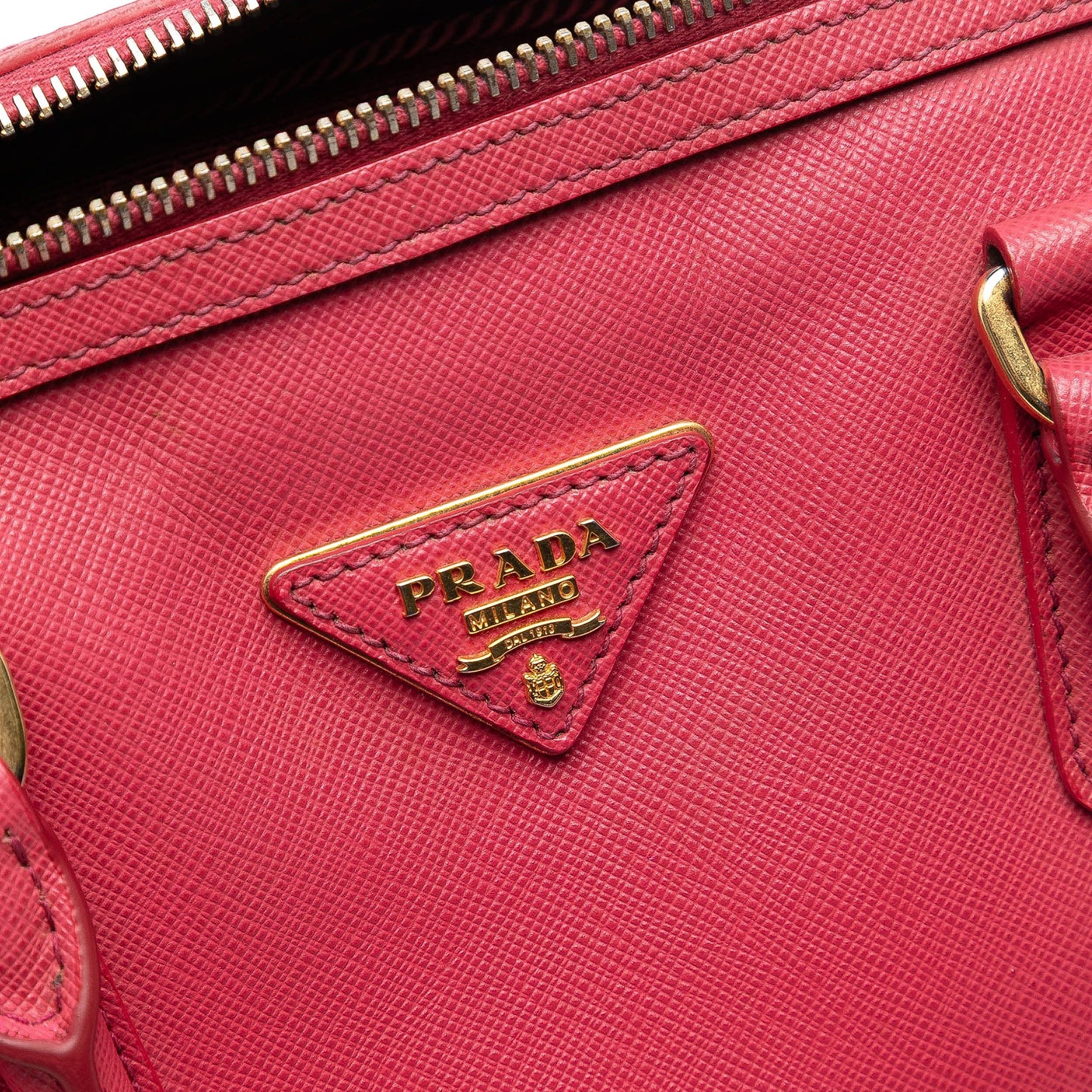 Prada Saffiano Lux Convertible Bowler Bag