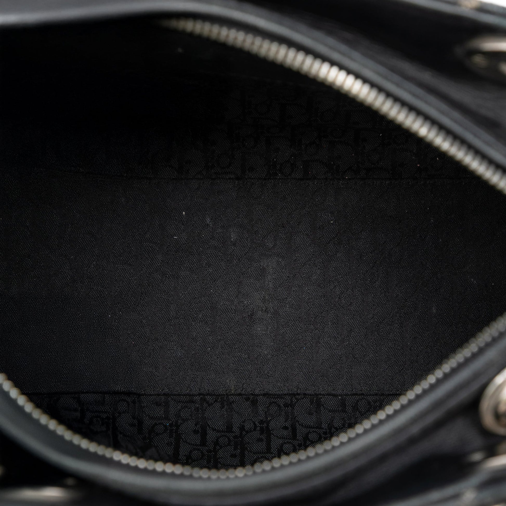 Dior Medium Lambskin Cannage Contrast Stitch Lady Dior