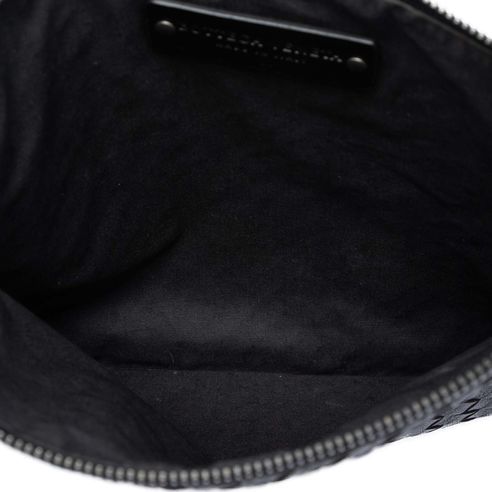 Bottega Veneta Intrecciato Trimmed Leather Clutch