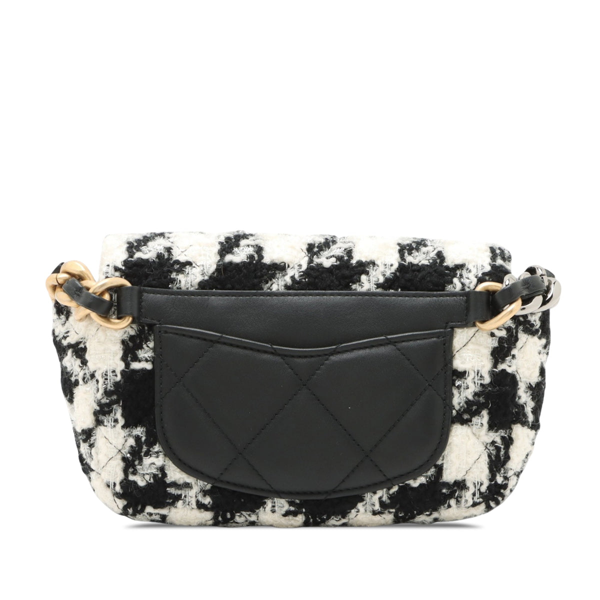 Chanel Houndstooth Tweed 19 Belt Bag