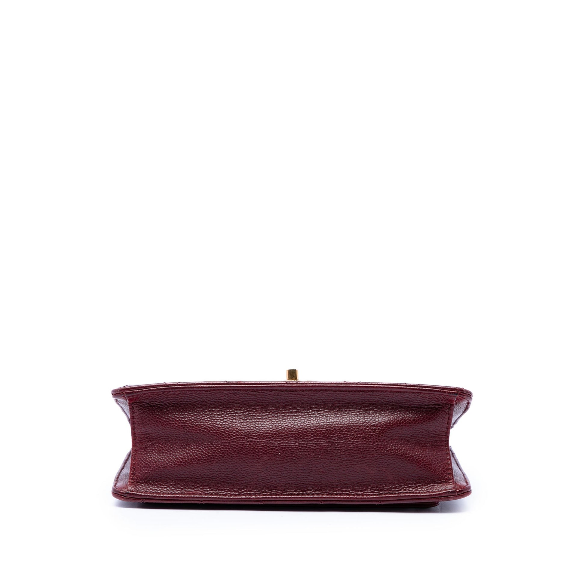 Chanel Paris Edinburgh Quilted Caviar Retro Class Flap