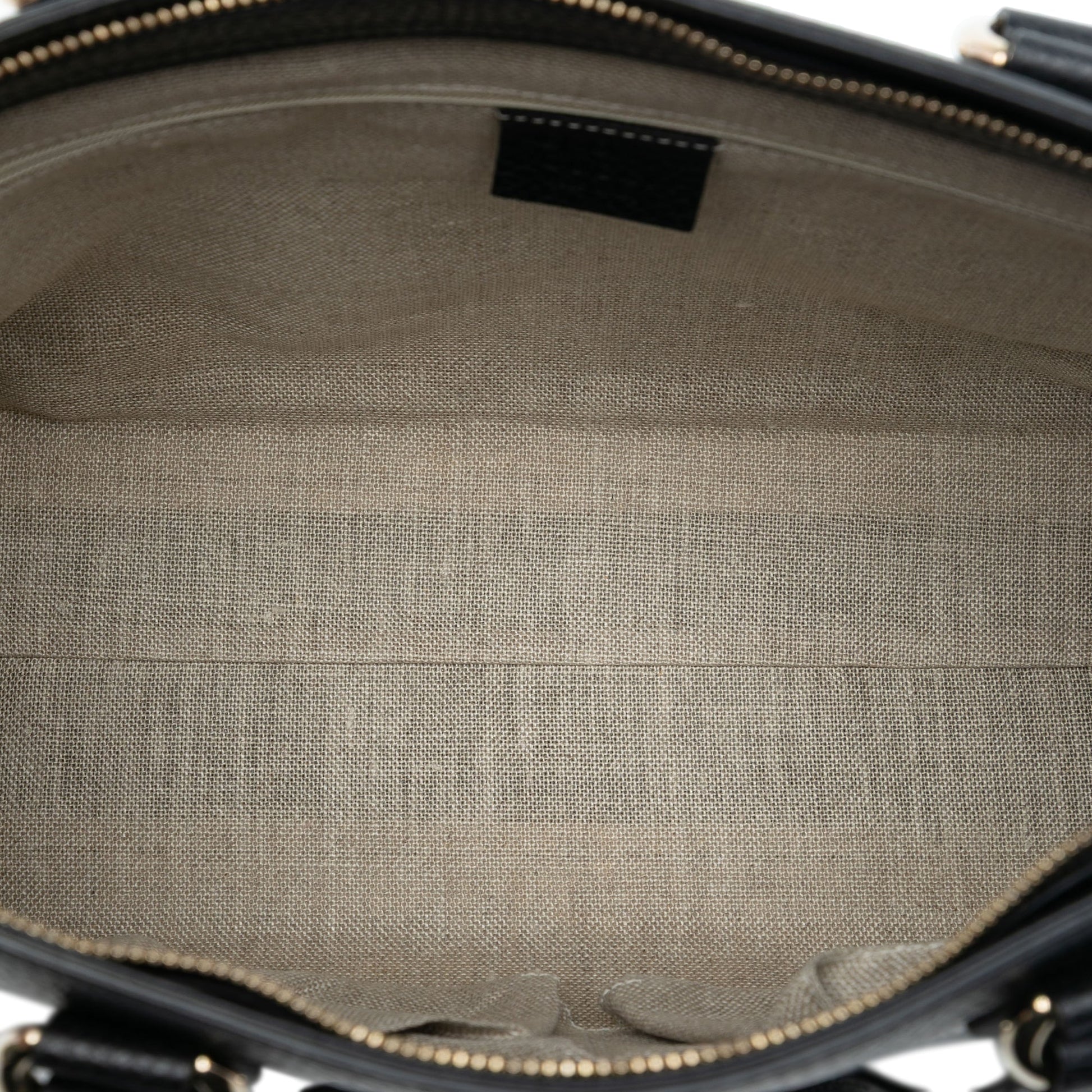 Gucci Leather Bamboo Tassel Satchel