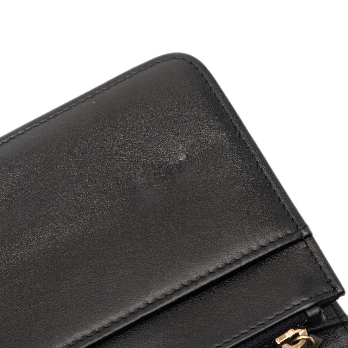 Chanel Quilted Caviar Boy Wallet on Chain