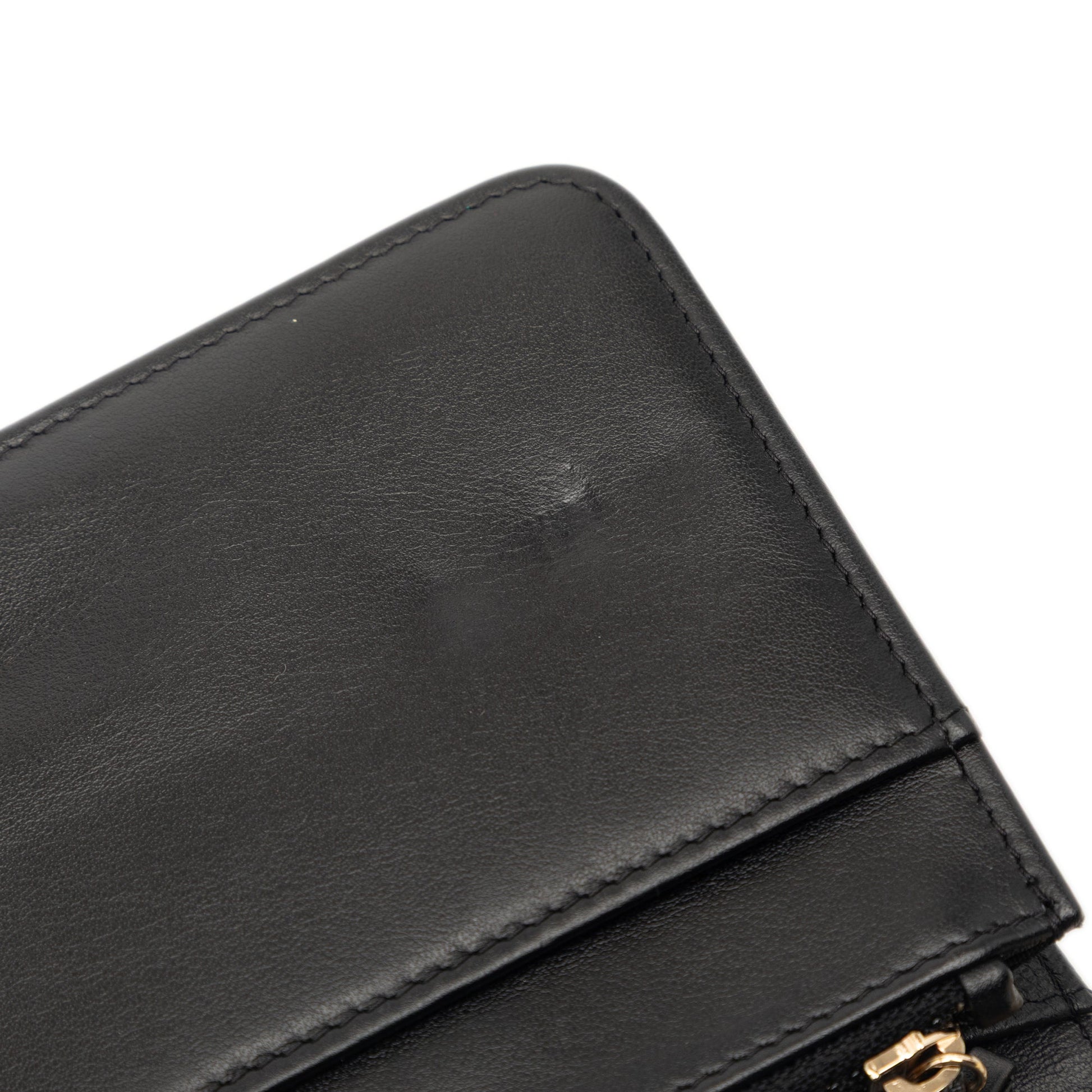 Chanel Quilted Caviar Boy Wallet on Chain