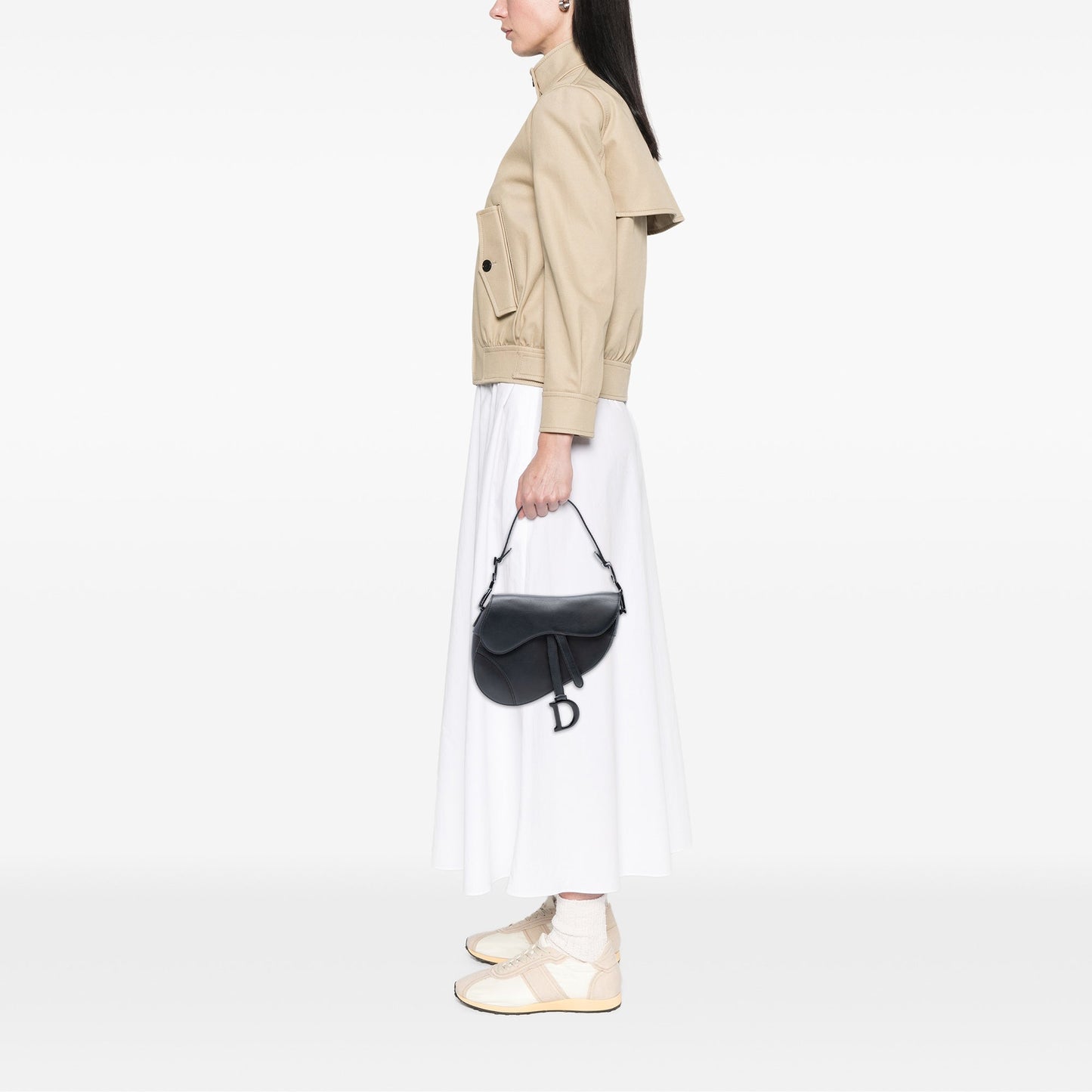Dior Ultra Matte Calfskin Saddle Bag