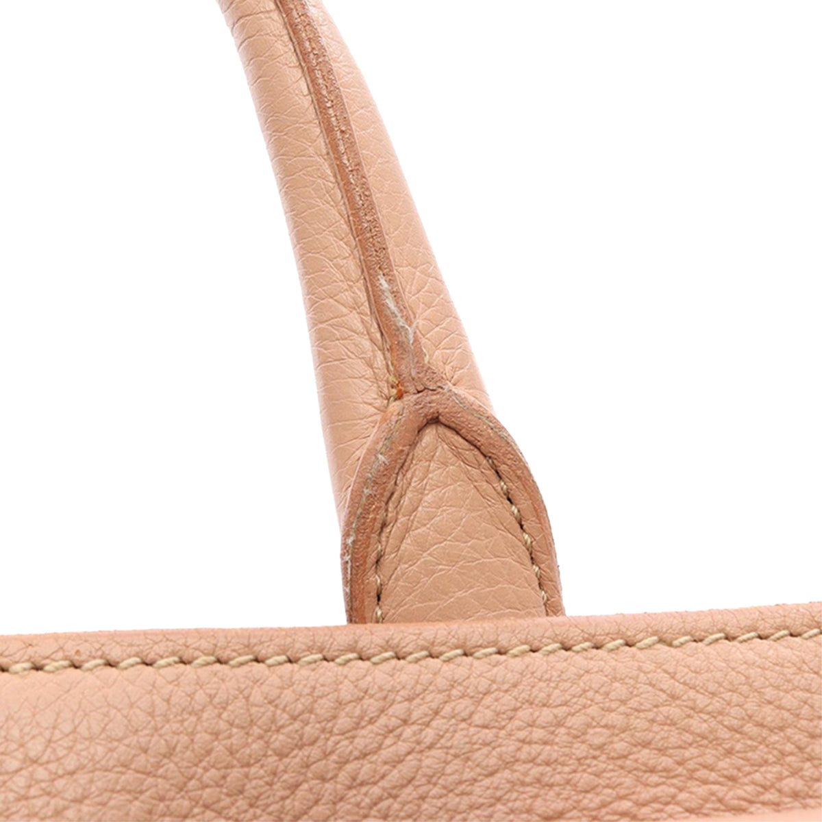 Prada Vitello Daino Open Convertible Tote — Pink