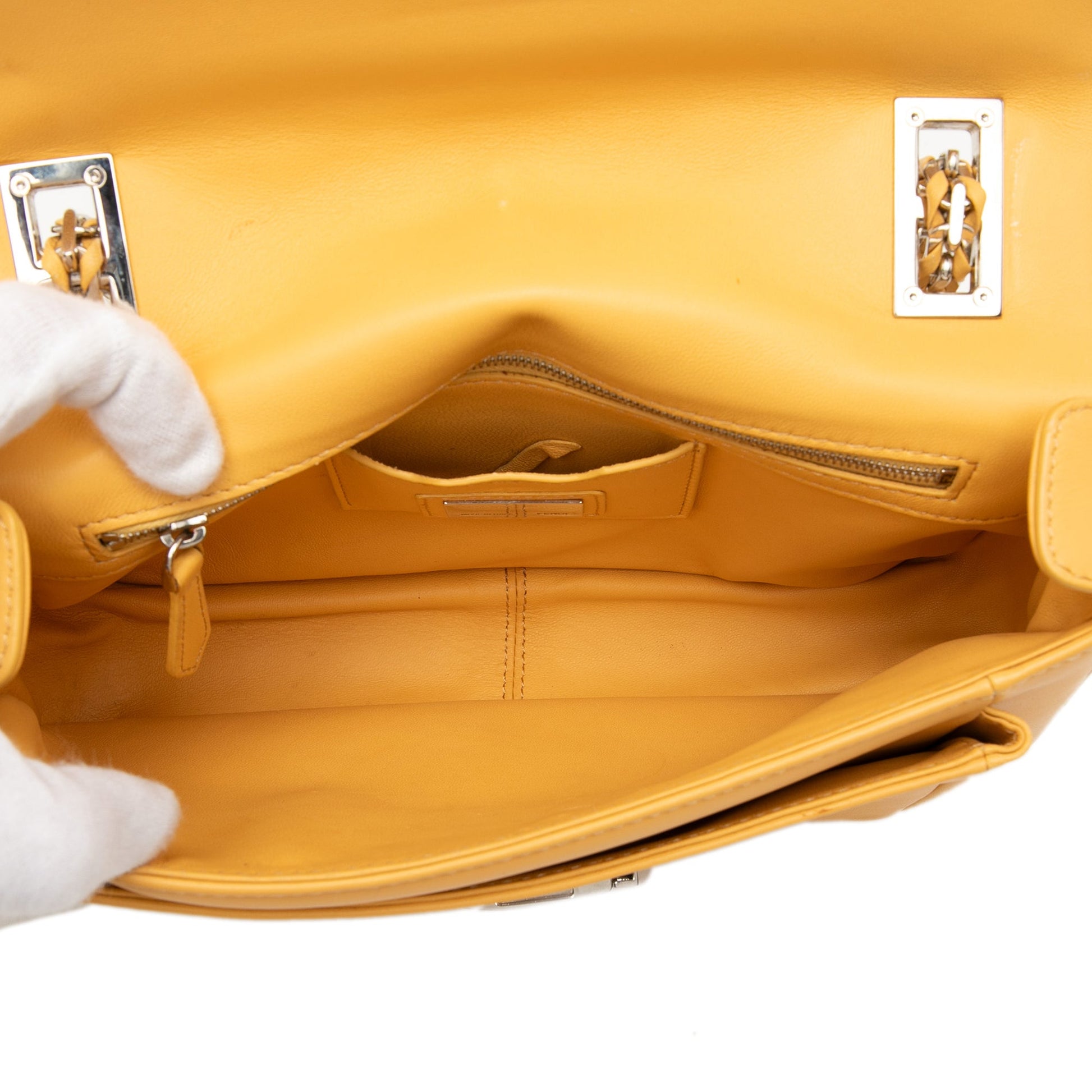 Fendi Nappa Be Baguette Crossbody