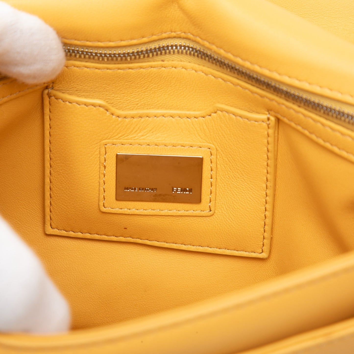 Fendi Nappa Be Baguette Crossbody