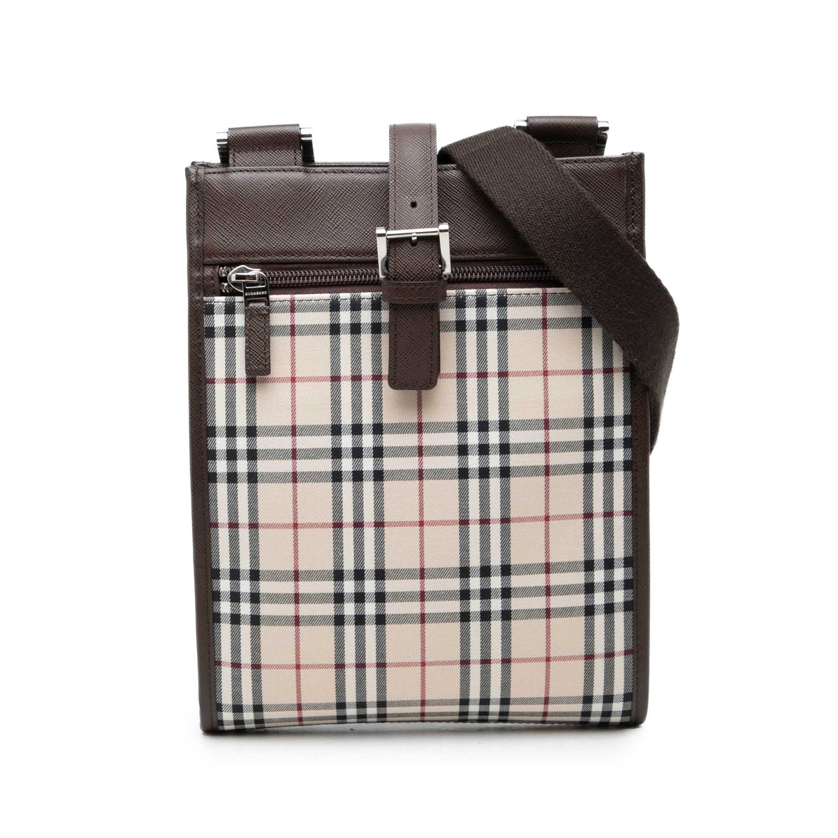 Burberry House Check Canvas Crossbody