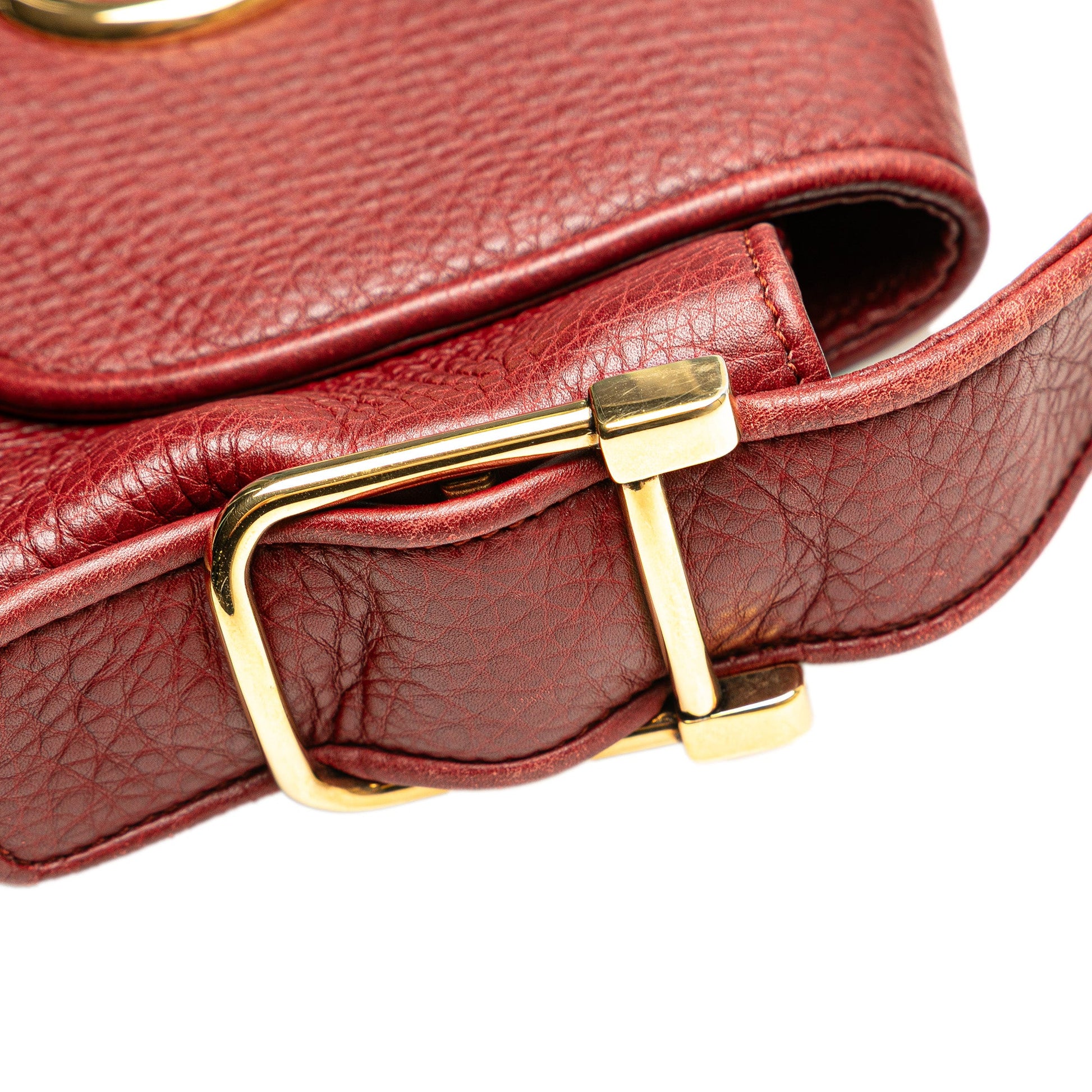 Gucci Leather 1973 Shoulder Bag