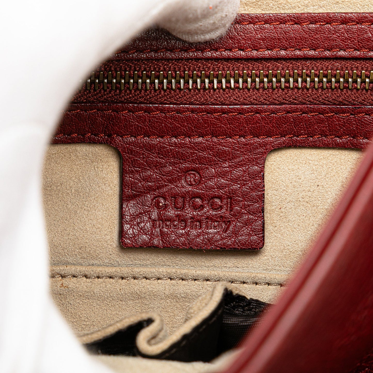 Gucci Leather 1973 Shoulder Bag