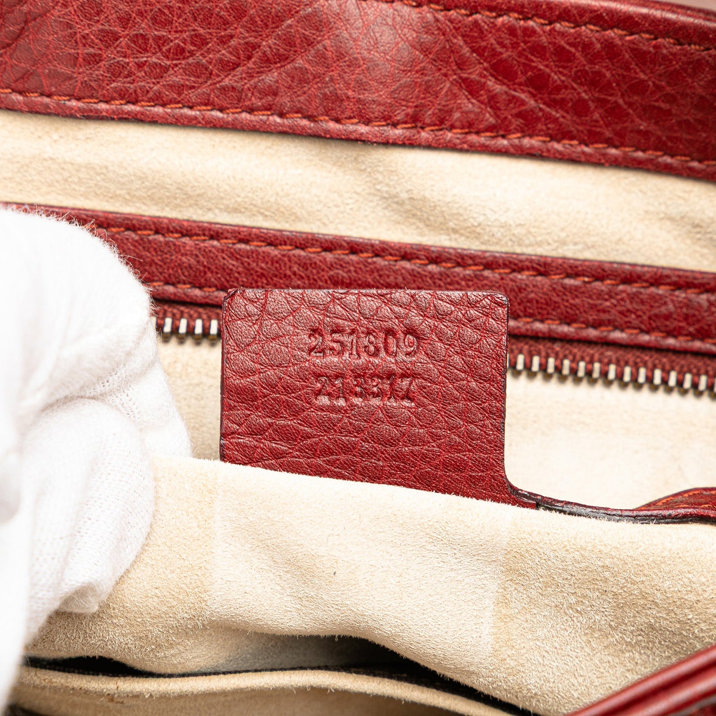 Gucci Leather 1973 Shoulder Bag