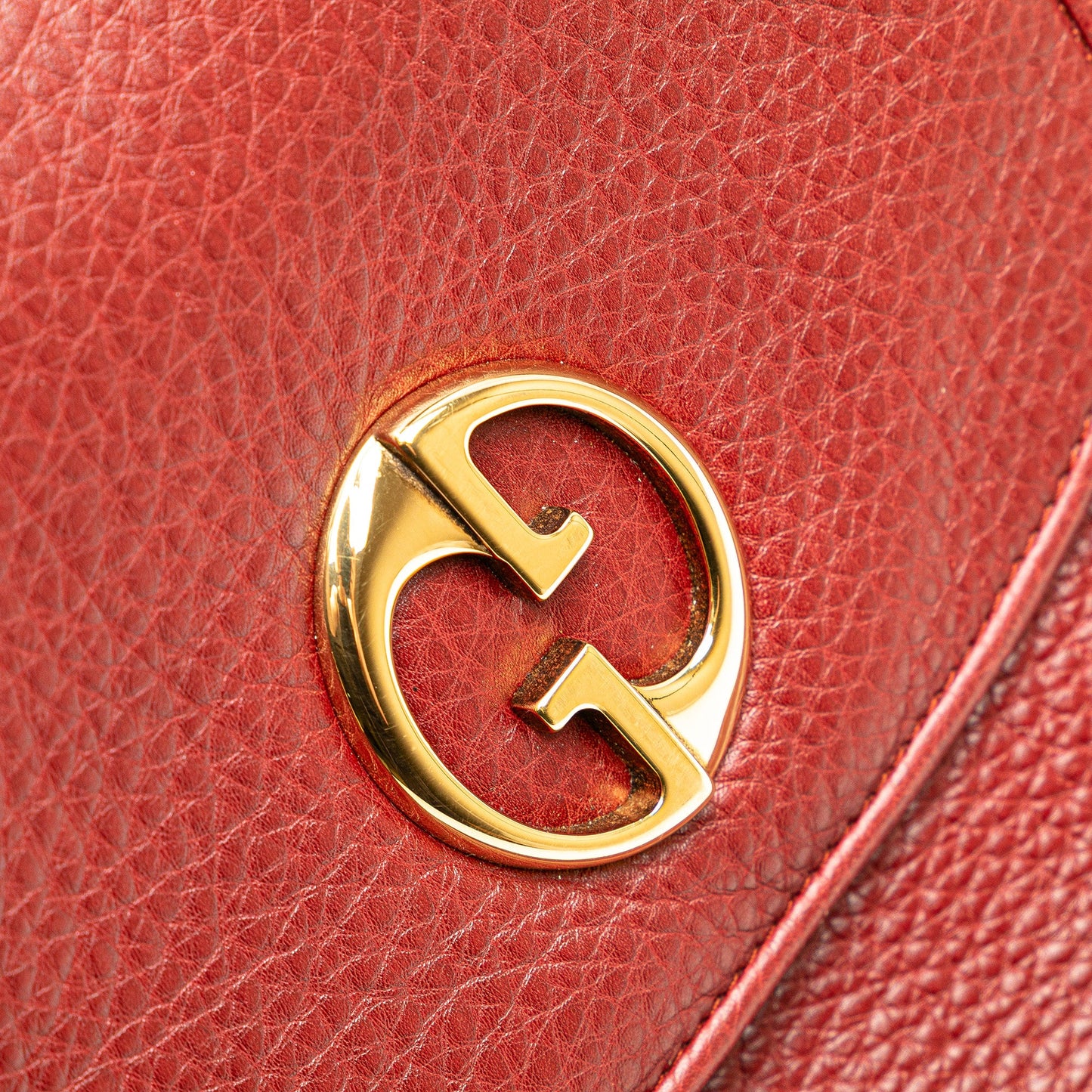 Gucci Leather 1973 Shoulder Bag