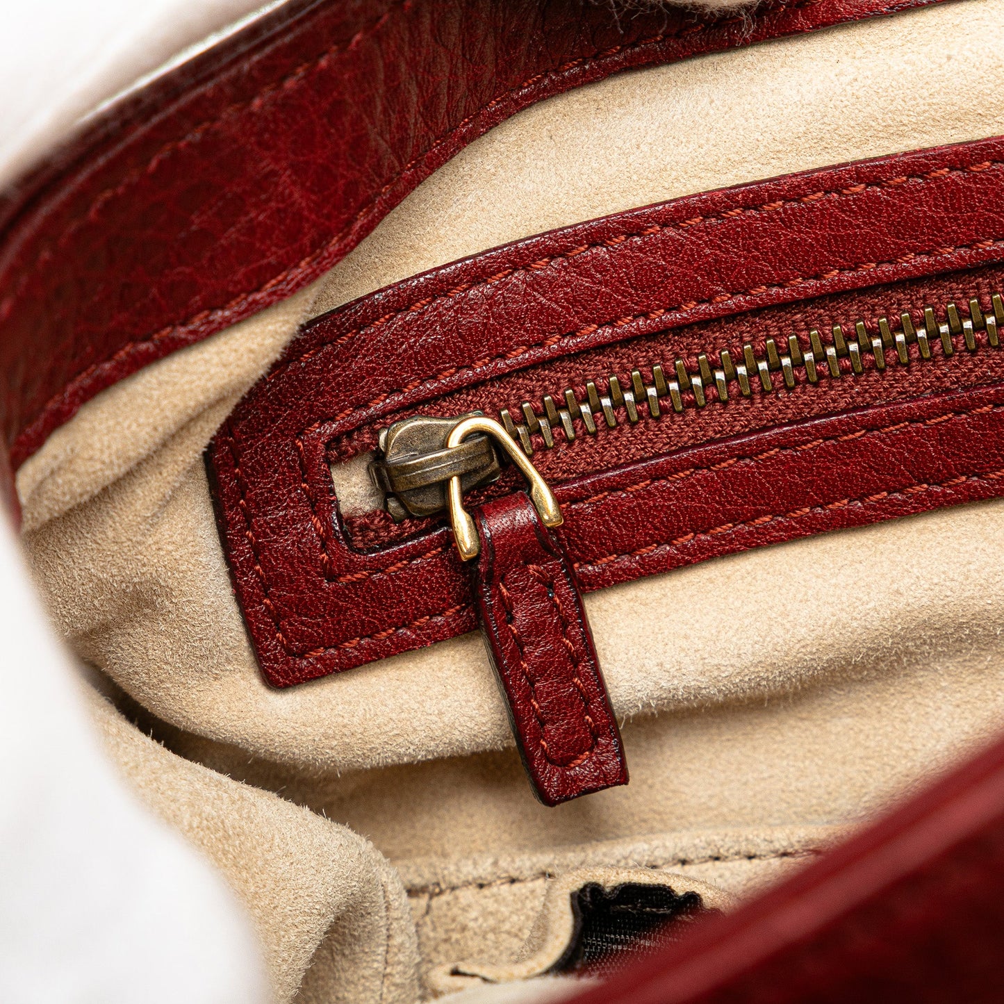 Gucci Leather 1973 Shoulder Bag