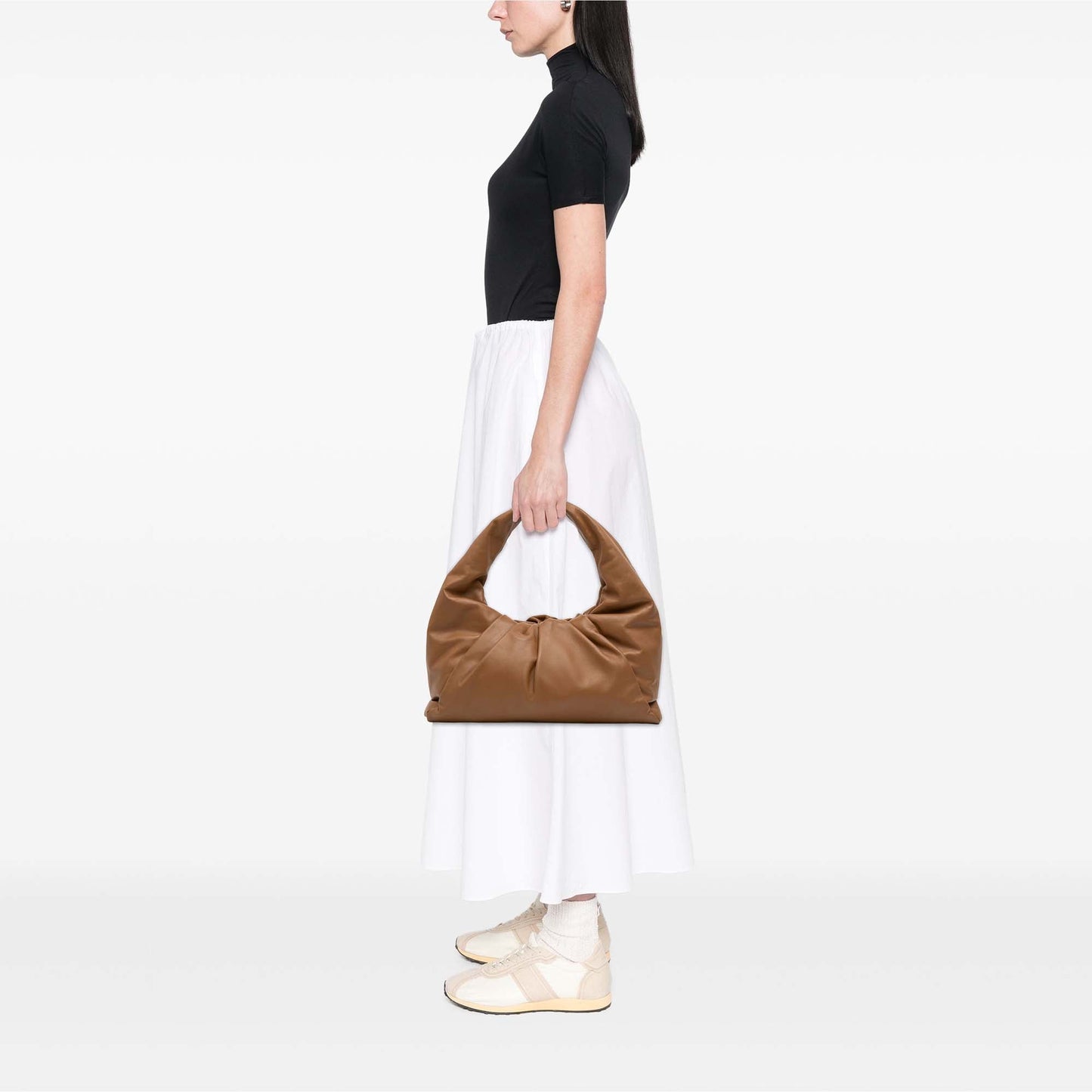 Bottega Veneta Lambskin The Shoulder Pouch