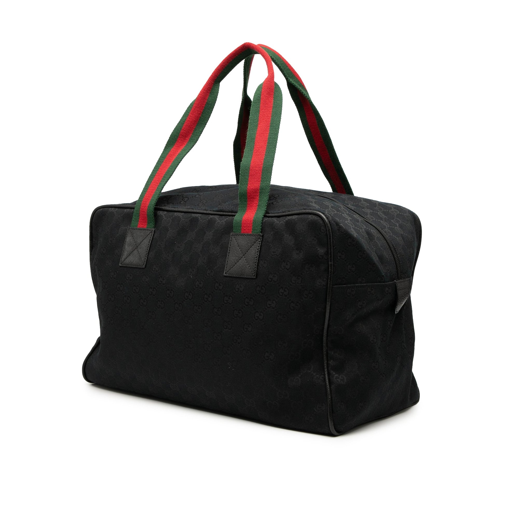 Gucci GG Canvas Web Travel Bag