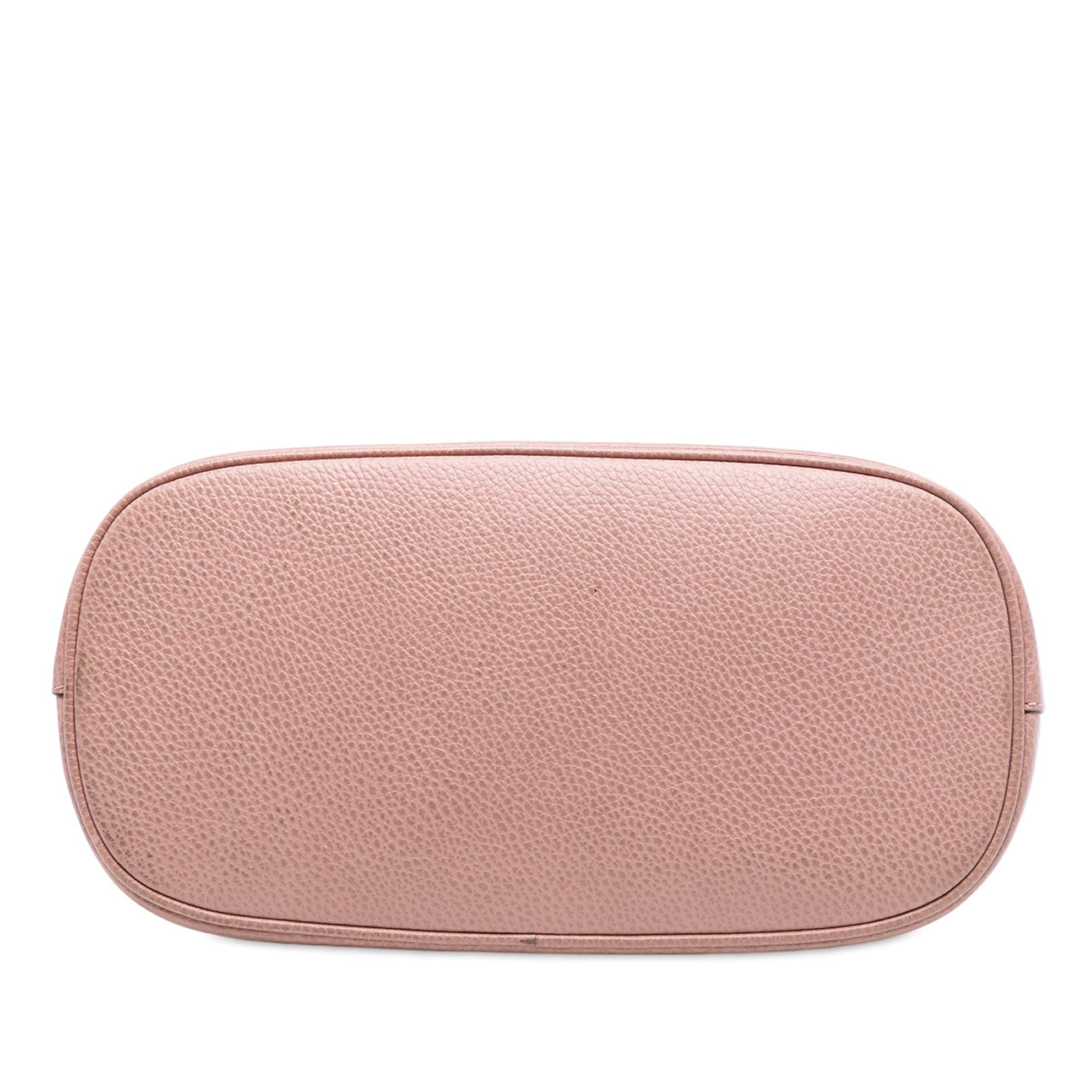 Small Dollar Calfskin GG Charm Dome Satchel