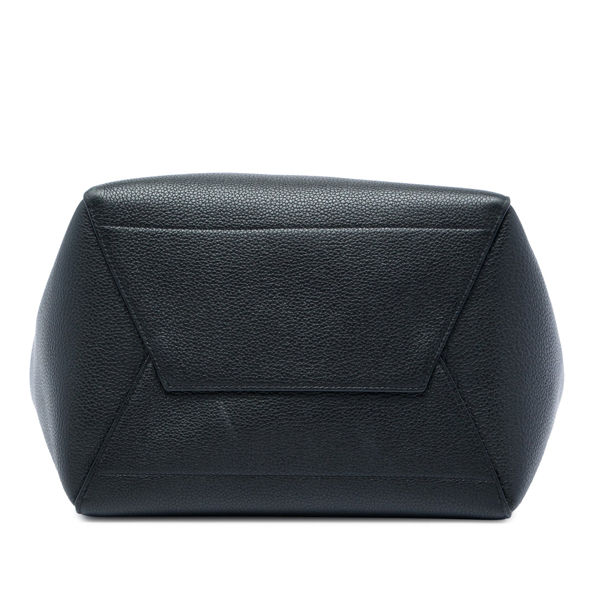 Celine Medium Leather Seau Sangle Bucket Bag
