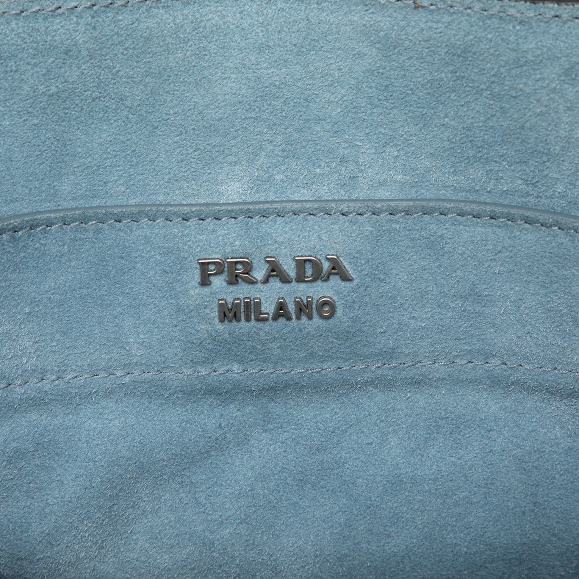 Prada Glace Calf Etiquette Tote
