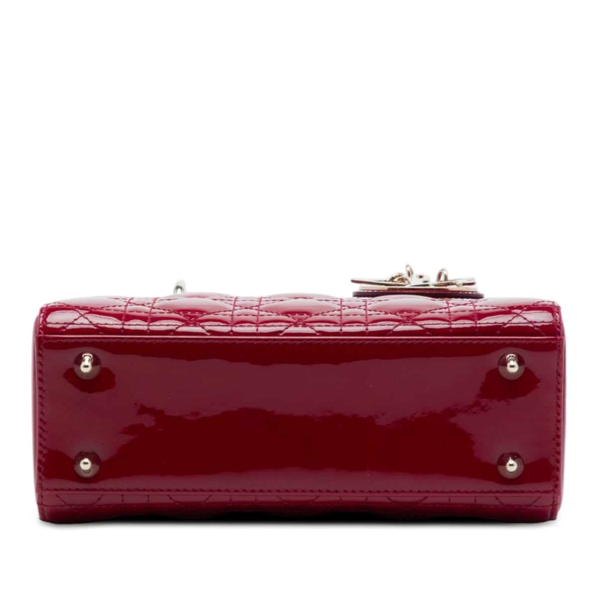 Dior Small Patent Cannage Lady Dior