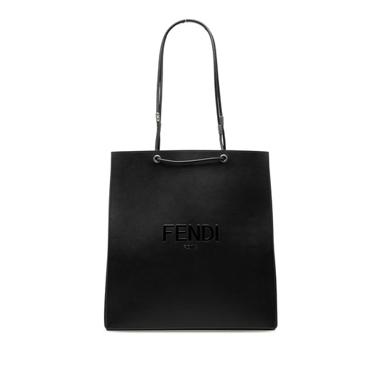 Fendi Medium Leather Pack Shopping Satchel