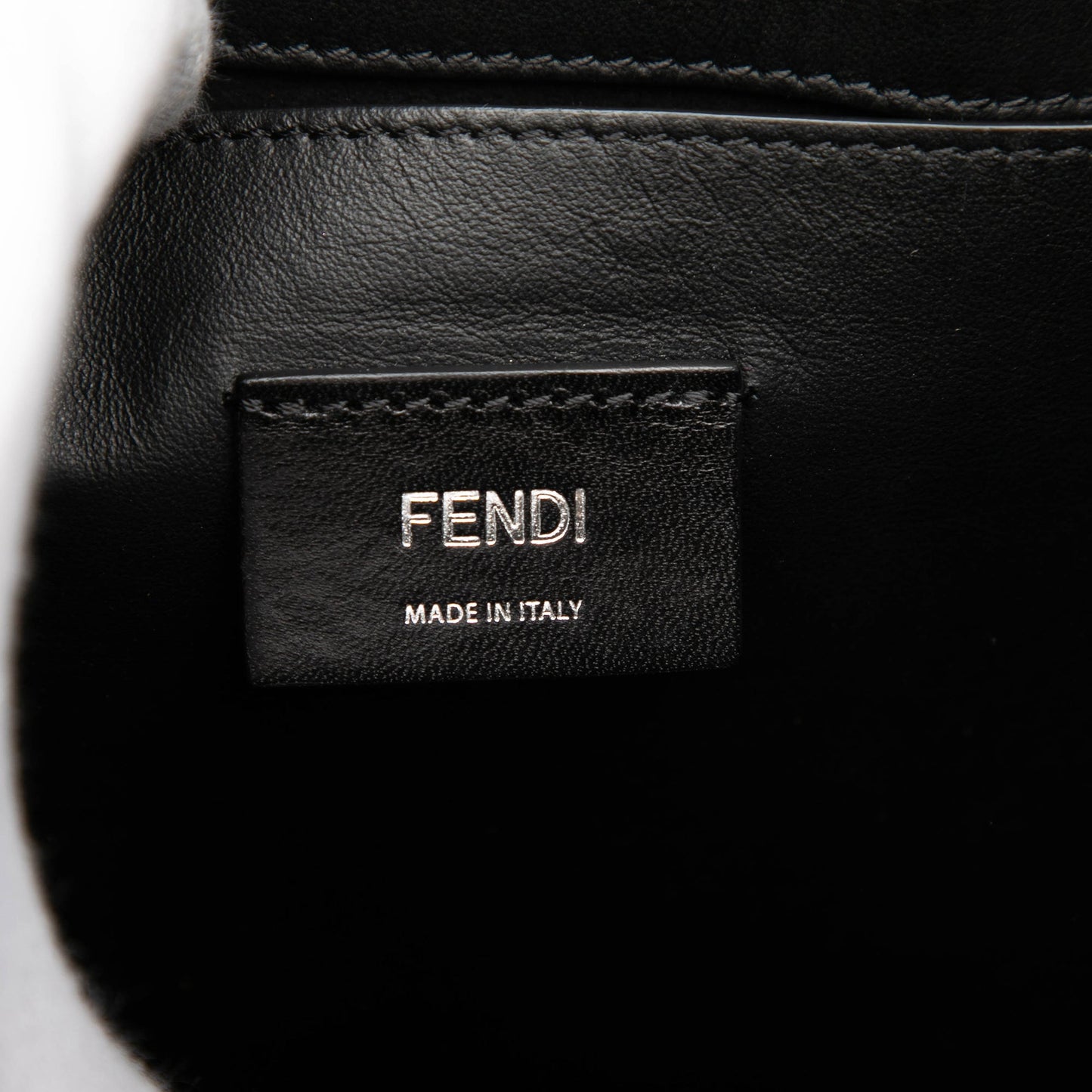 Fendi Medium Leather Pack Shopping Satchel