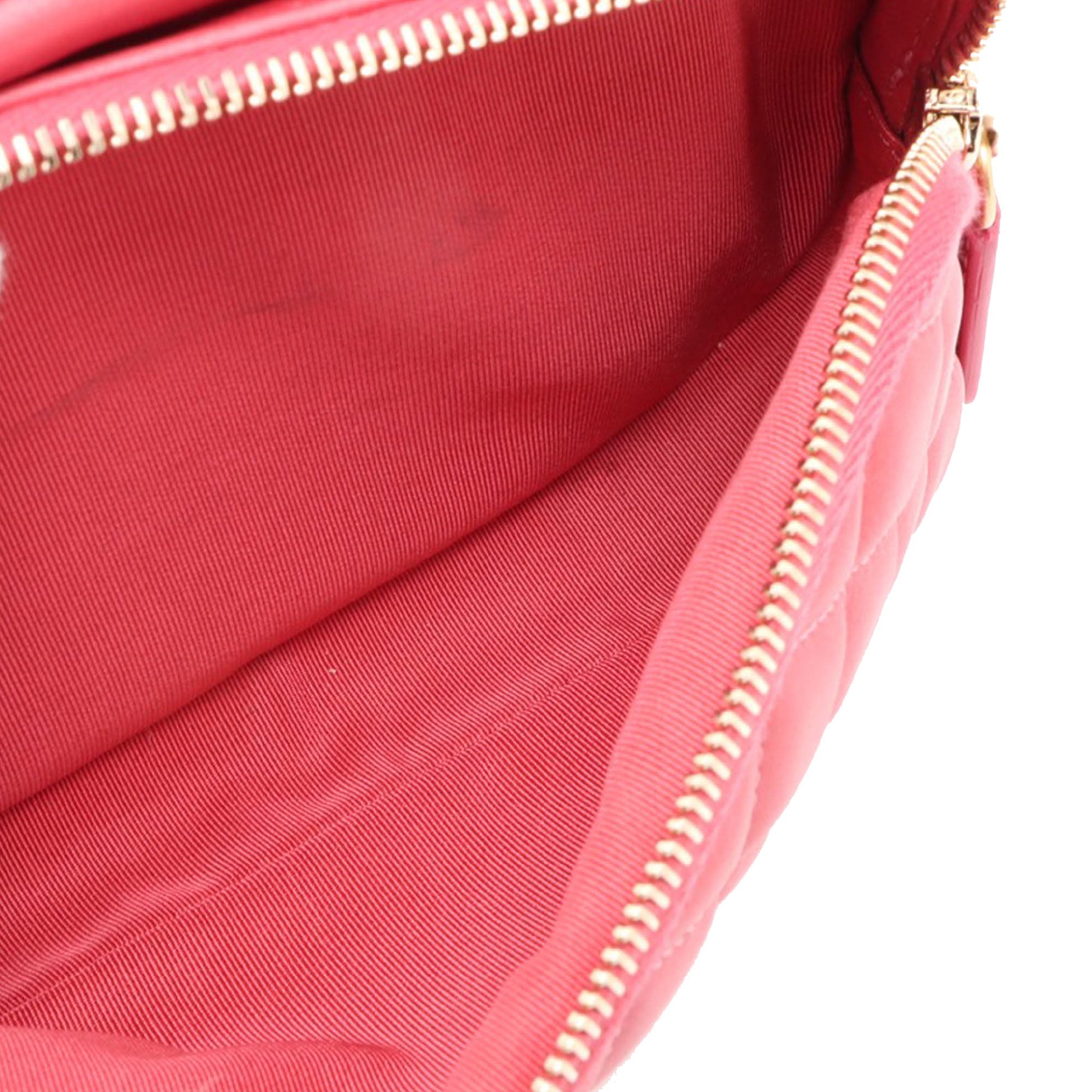 Chanel Quilted Lambskin Day Trips Camera Bag